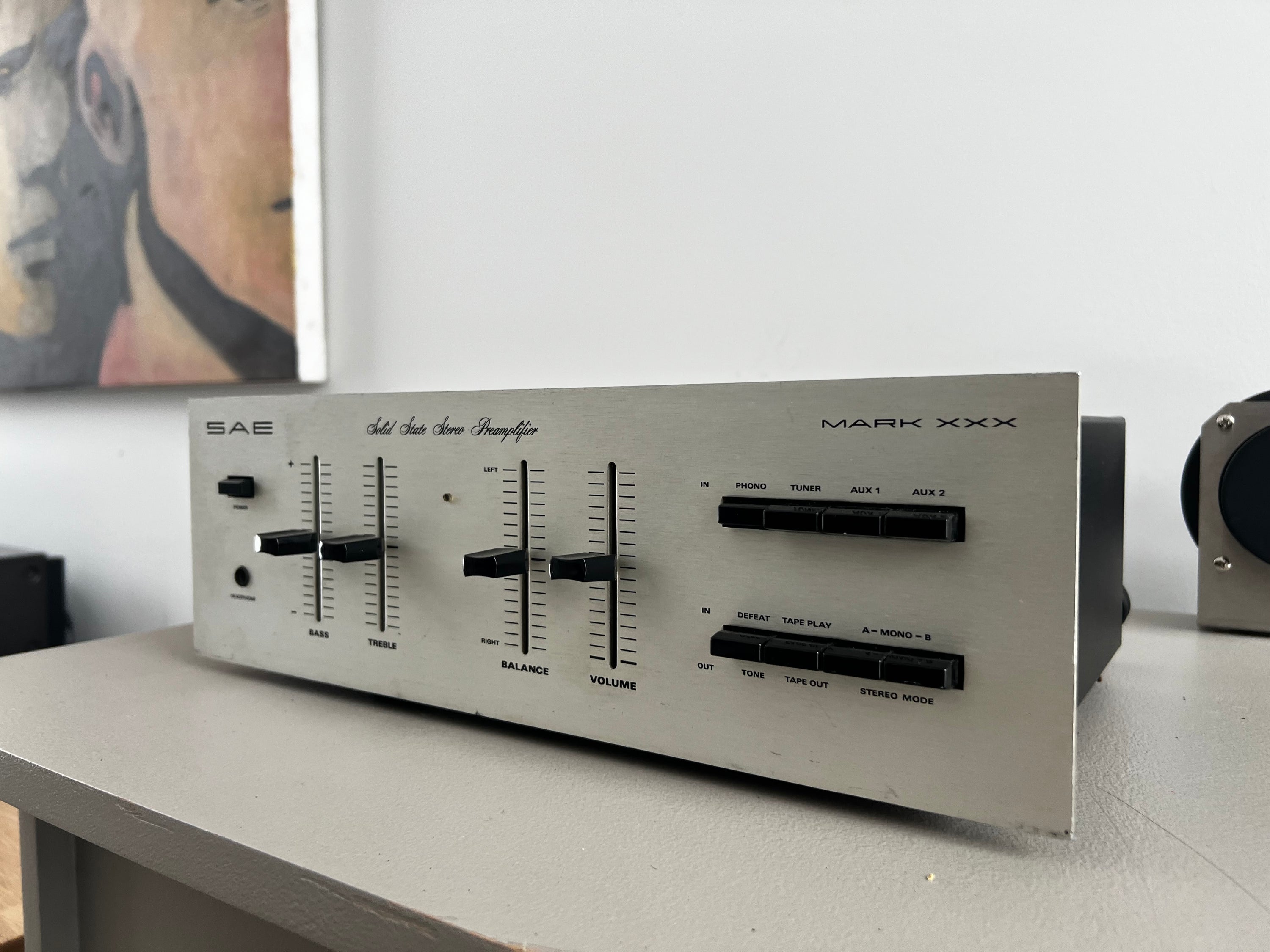 SAE MARK XXX _Préamplificateur