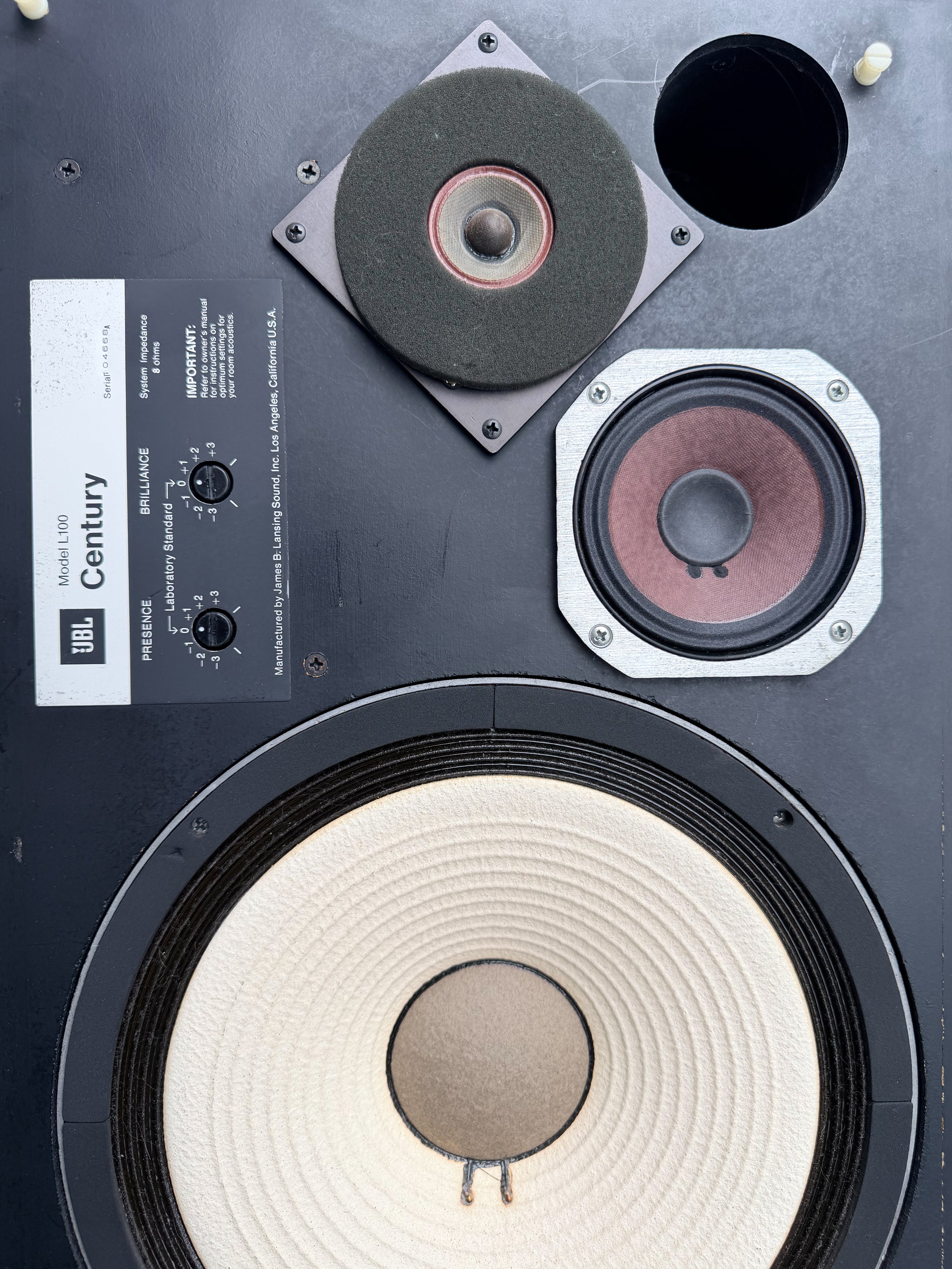 JBL L100 _Haut-parleurs de plancher