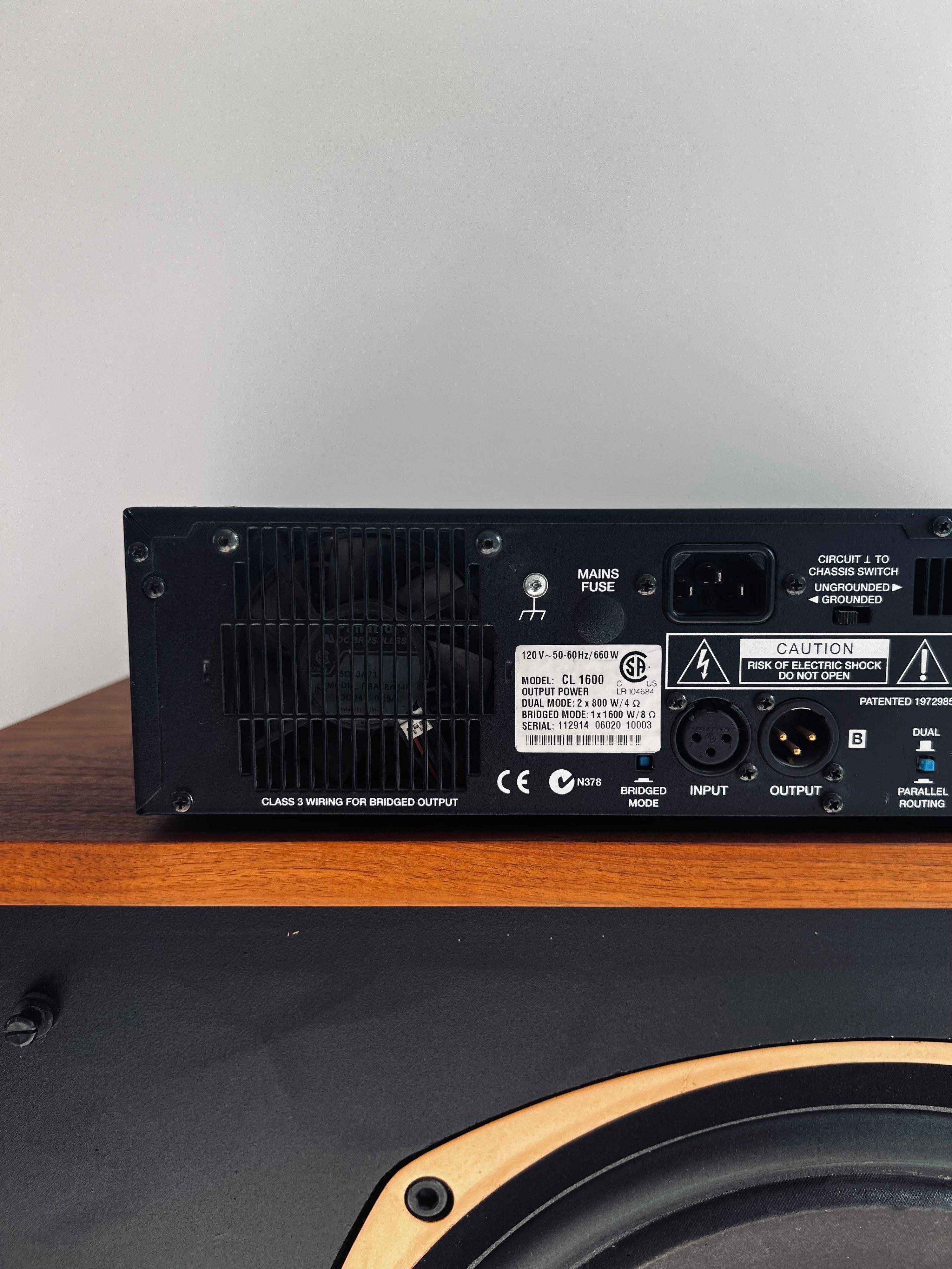 Dynacord CL1600 _Amplificateur de puissance 