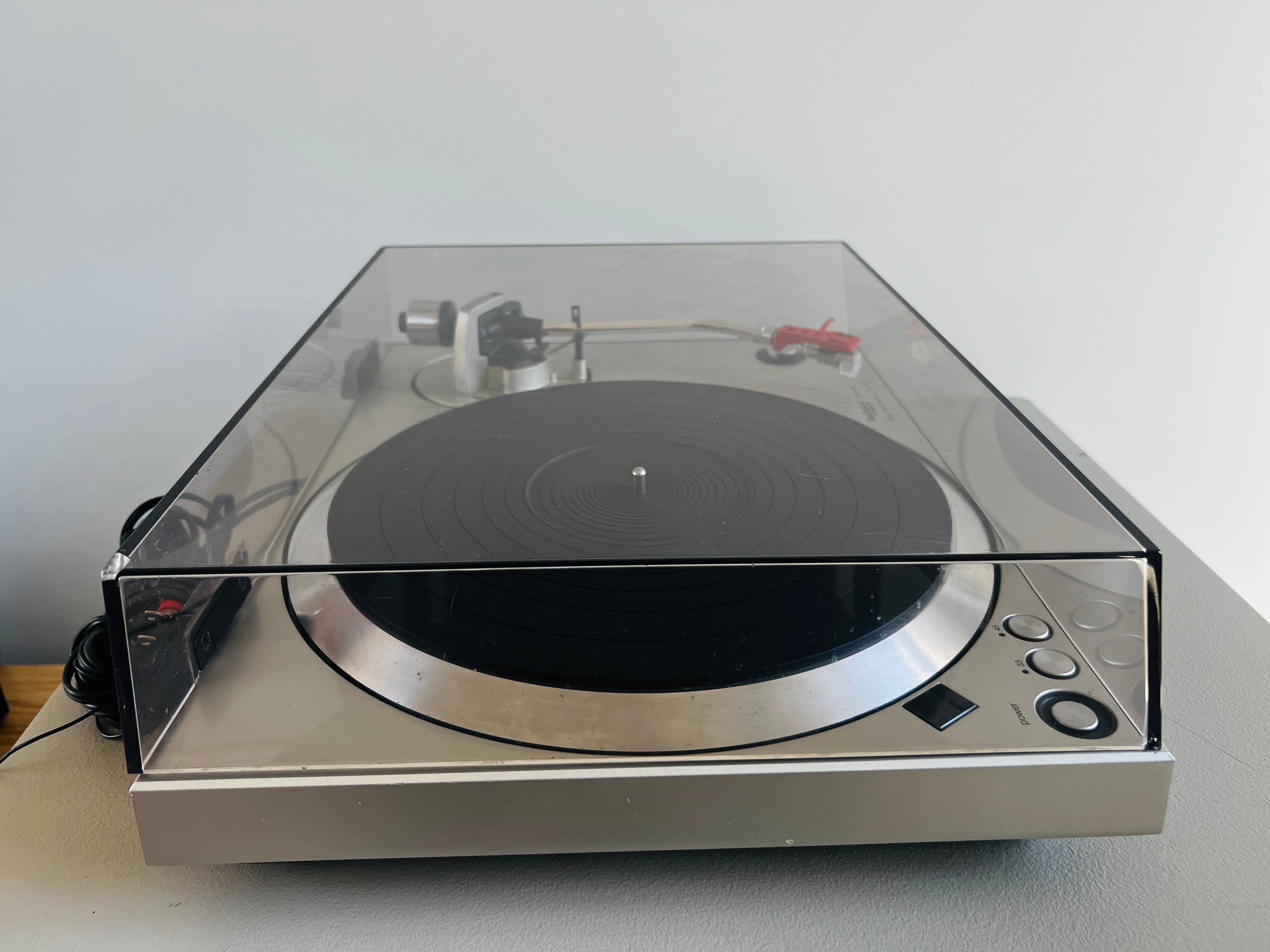 Techinics SL-1401 _Table tournante à entraînement direct