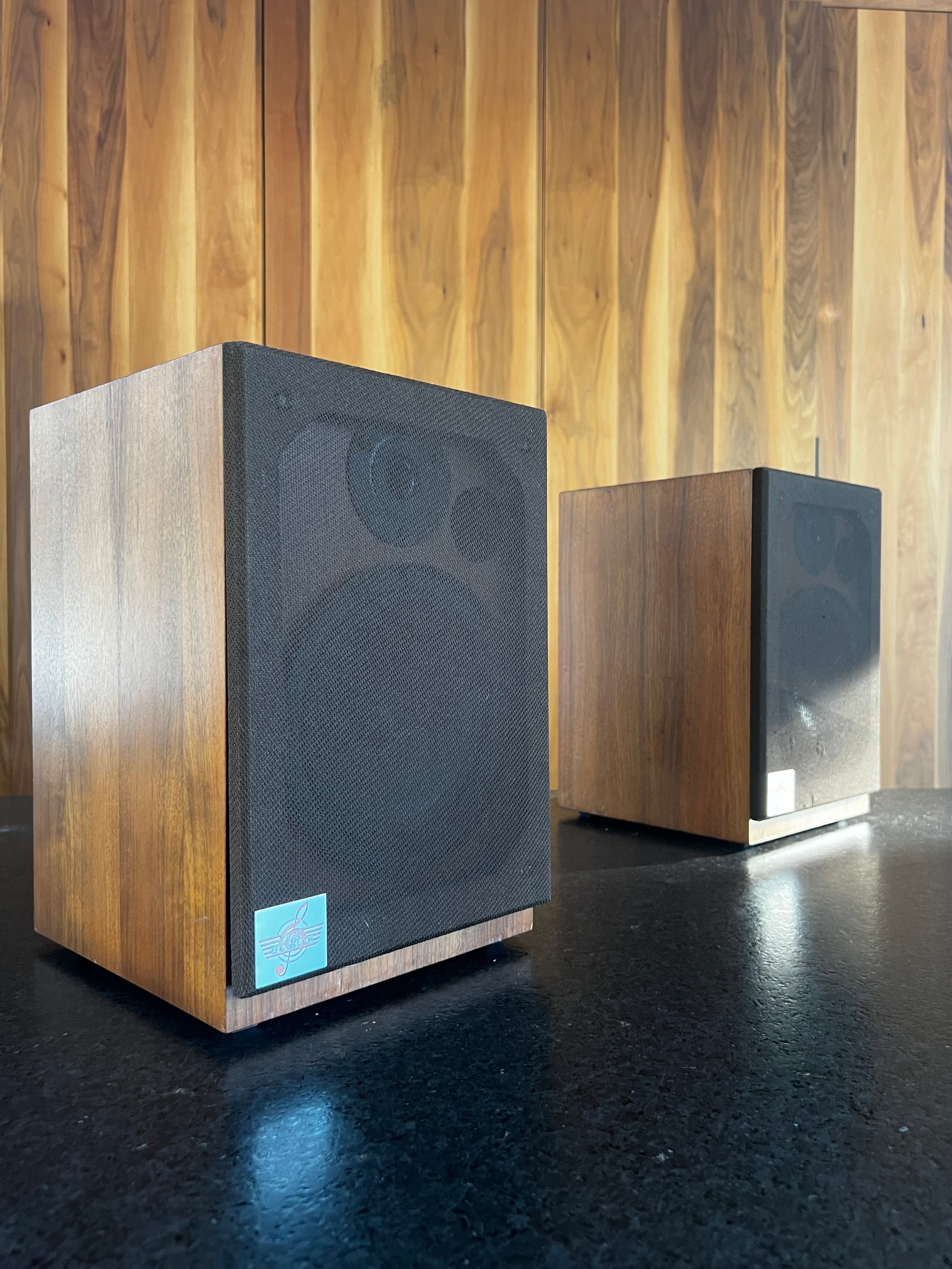 Pierre Étienne Léon Junior _Haut-parleurs d’étagère 