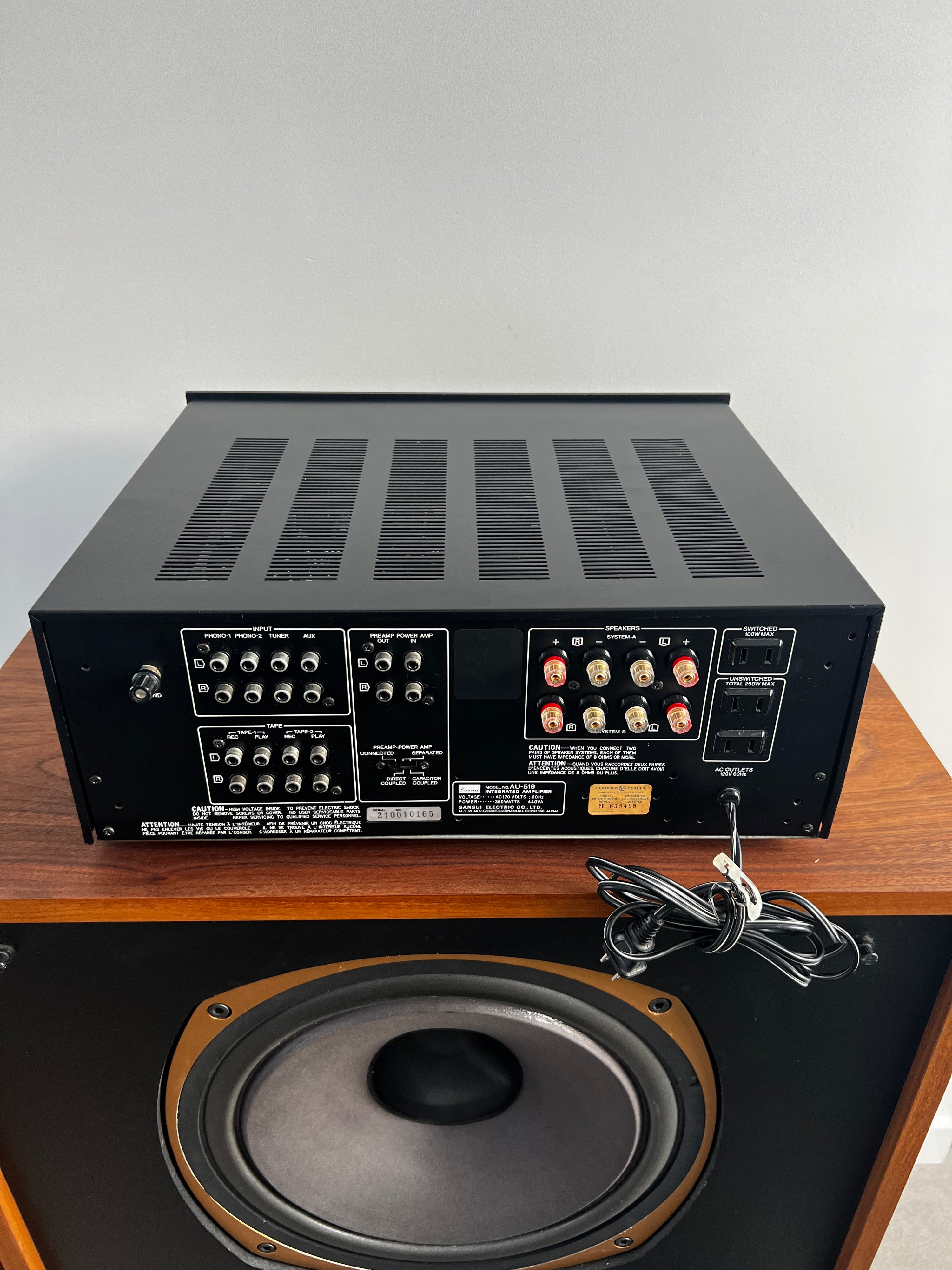 Sansui AU-519 _Amplificateur intégré