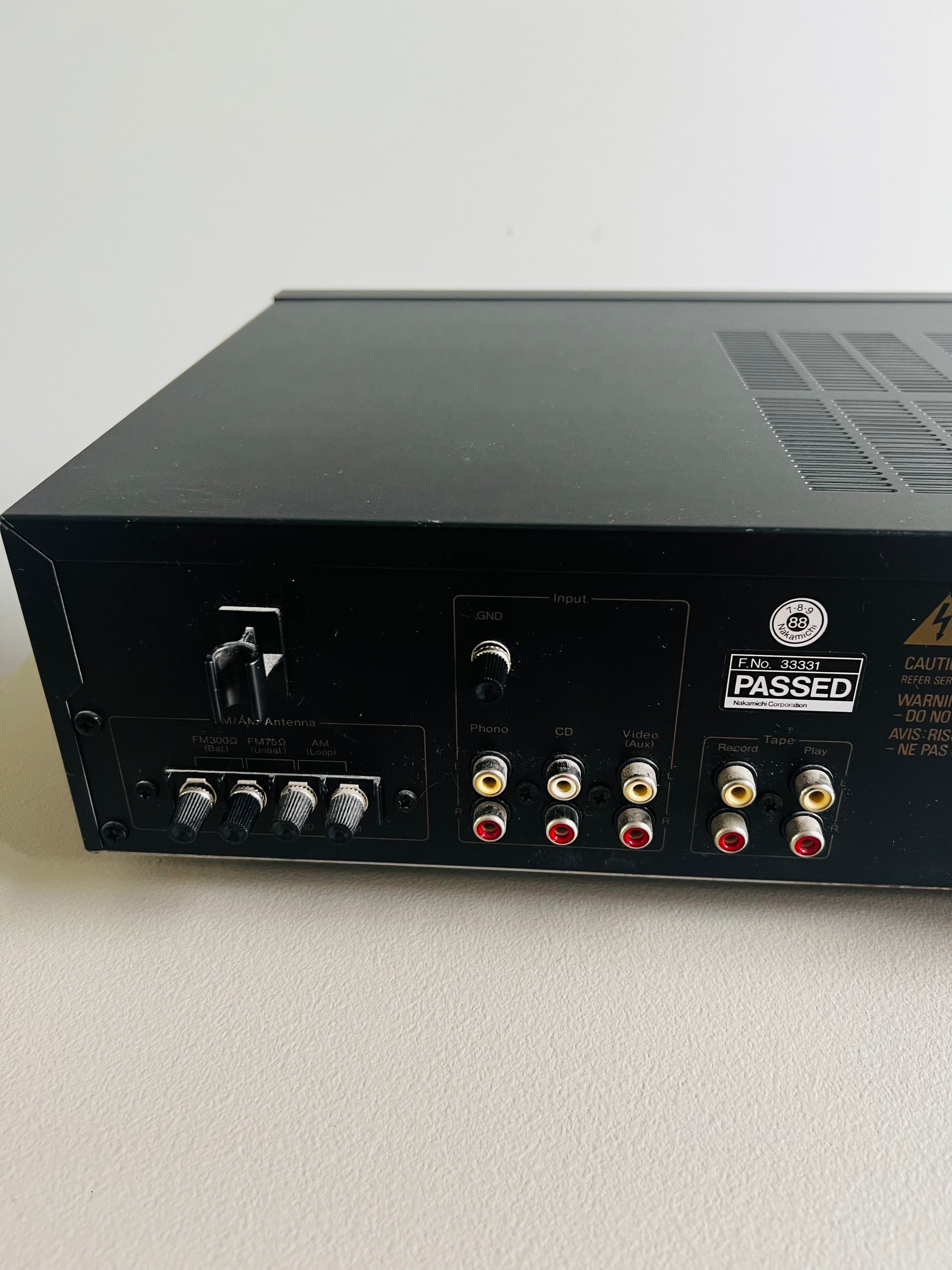 Nakamichi TA-1 Receiver Amplifier