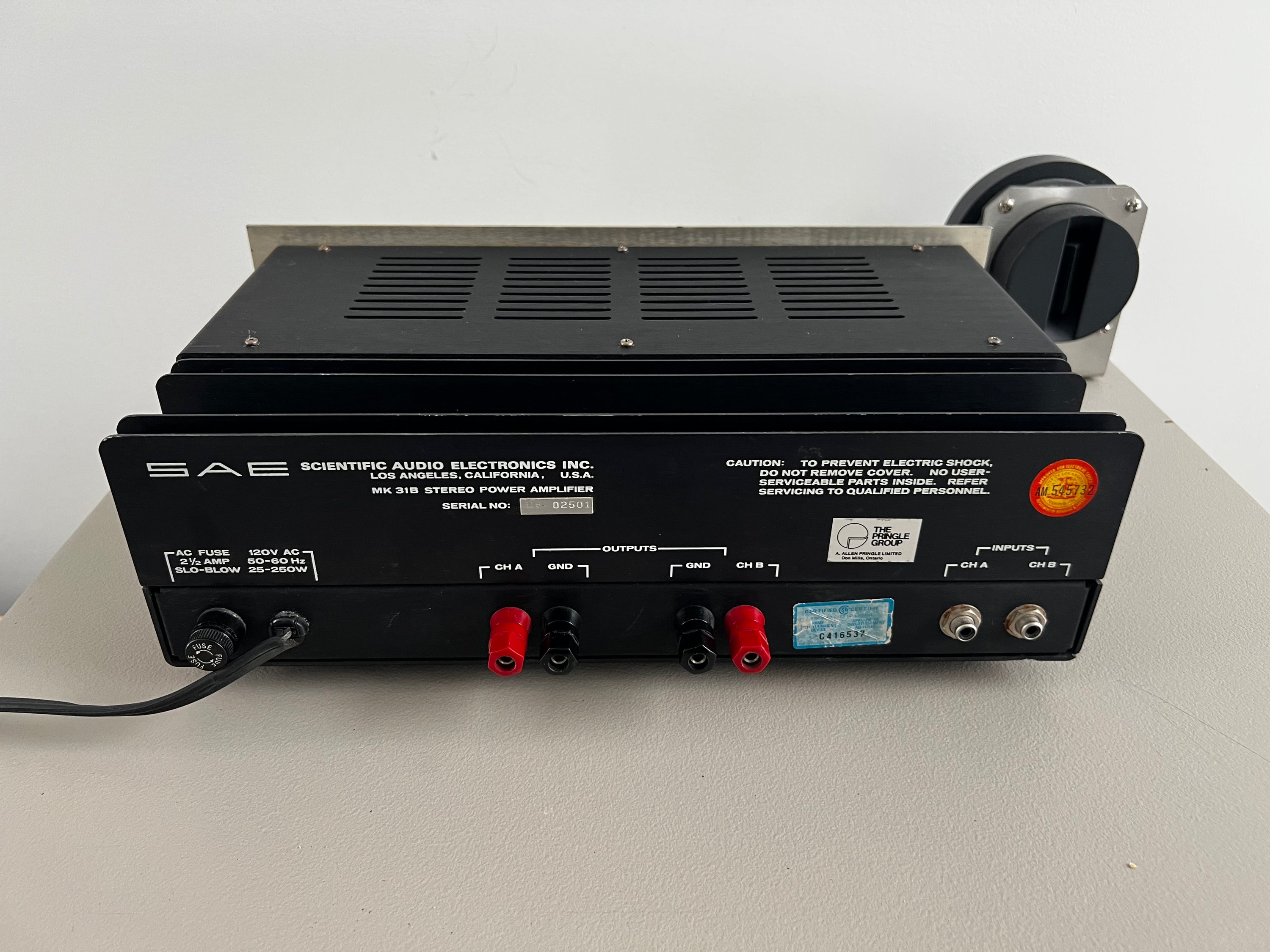 SAE MARK XXXIB  _Amplificateur de puissance