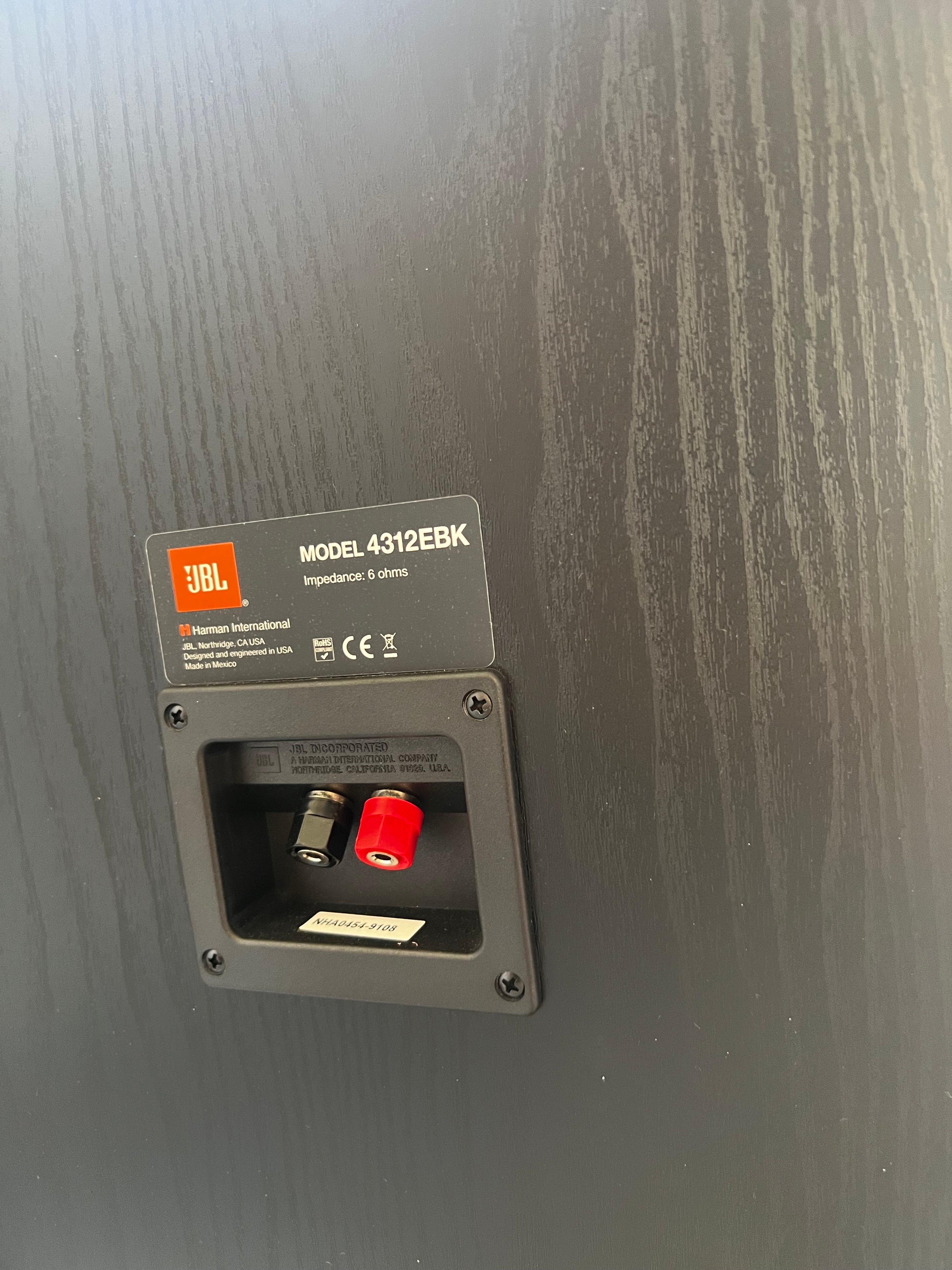 JBL 4312EBK _Haut-Parleurs de plancher