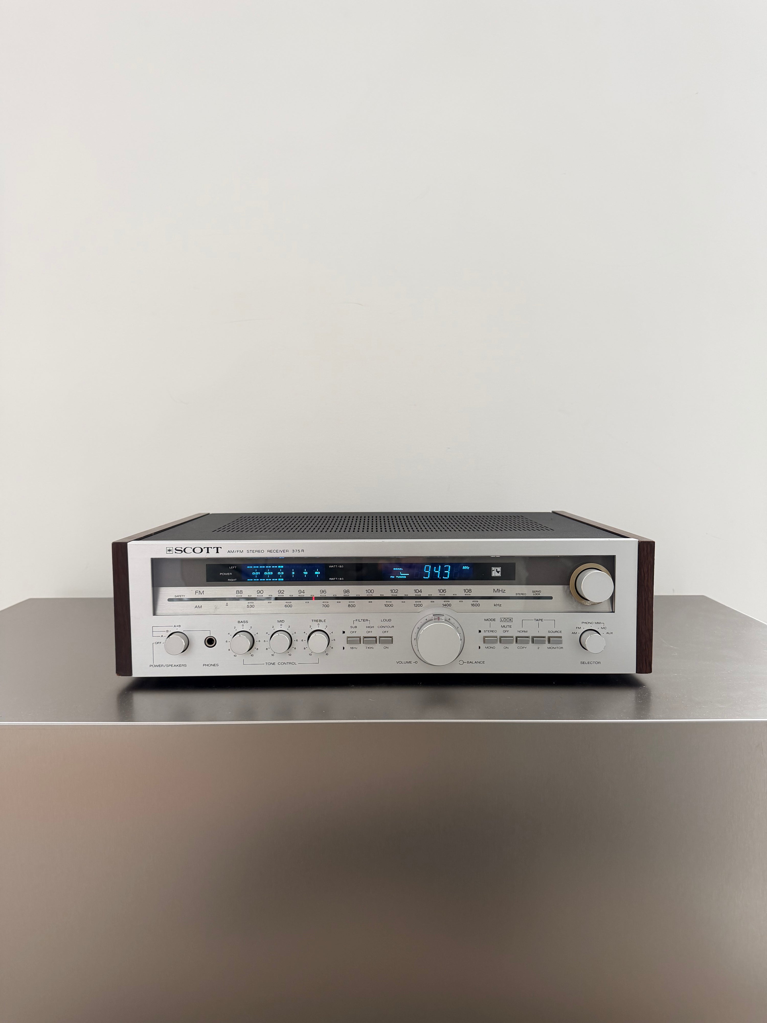 Scott 375R  _Receiver amplifier