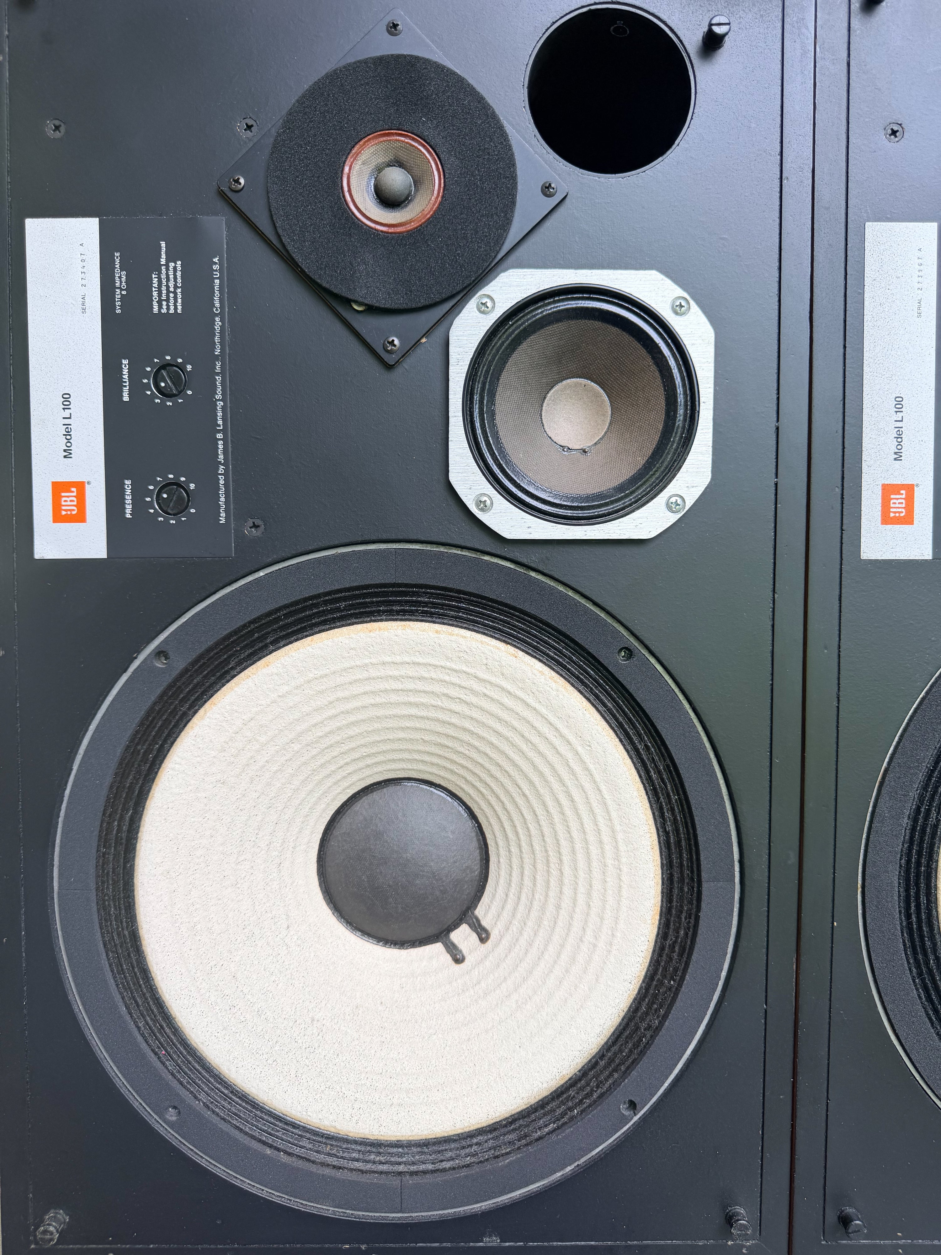 JBL L100 _Floorstanding speakers