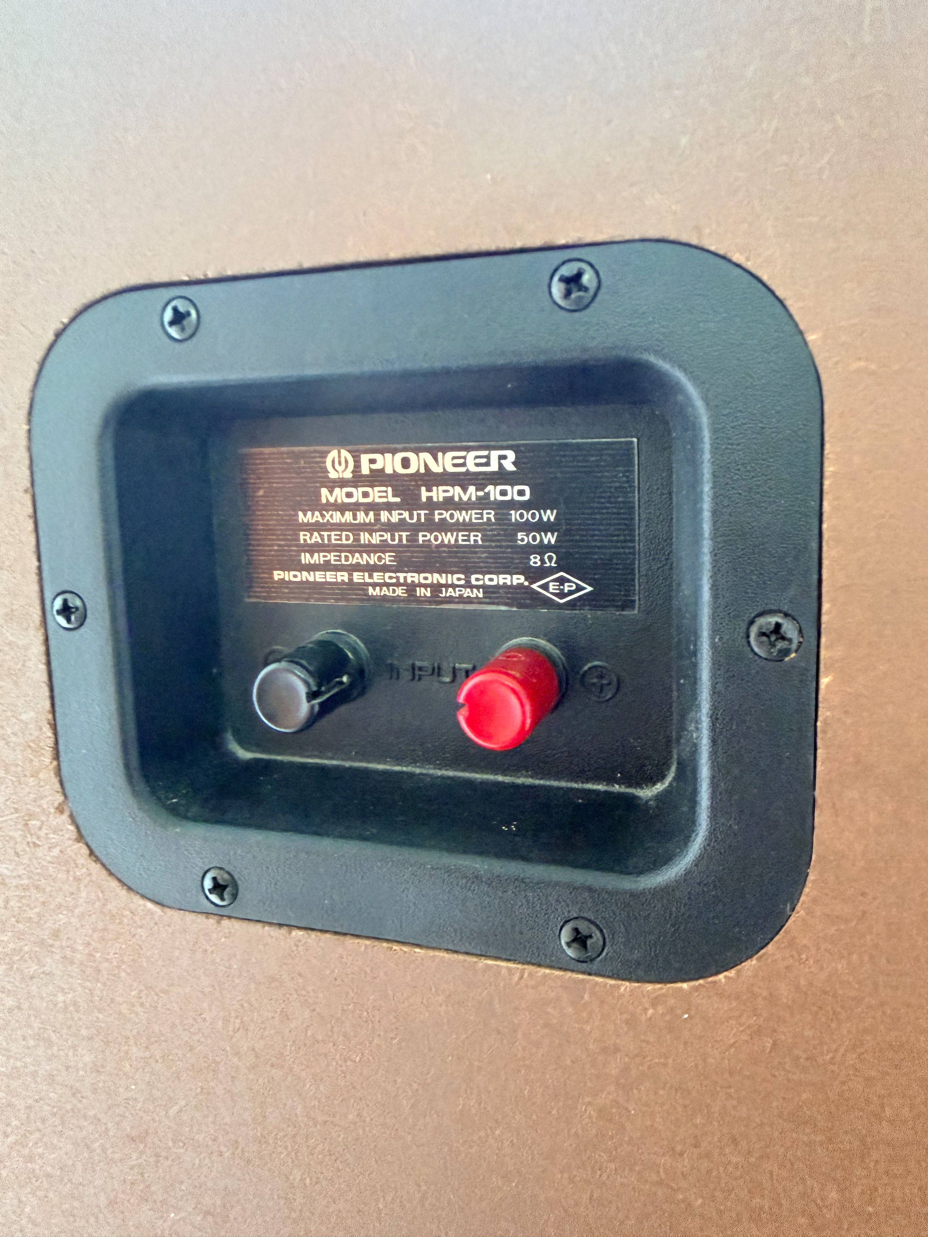 Pioneer HPM-100 _Floorstanding speakers