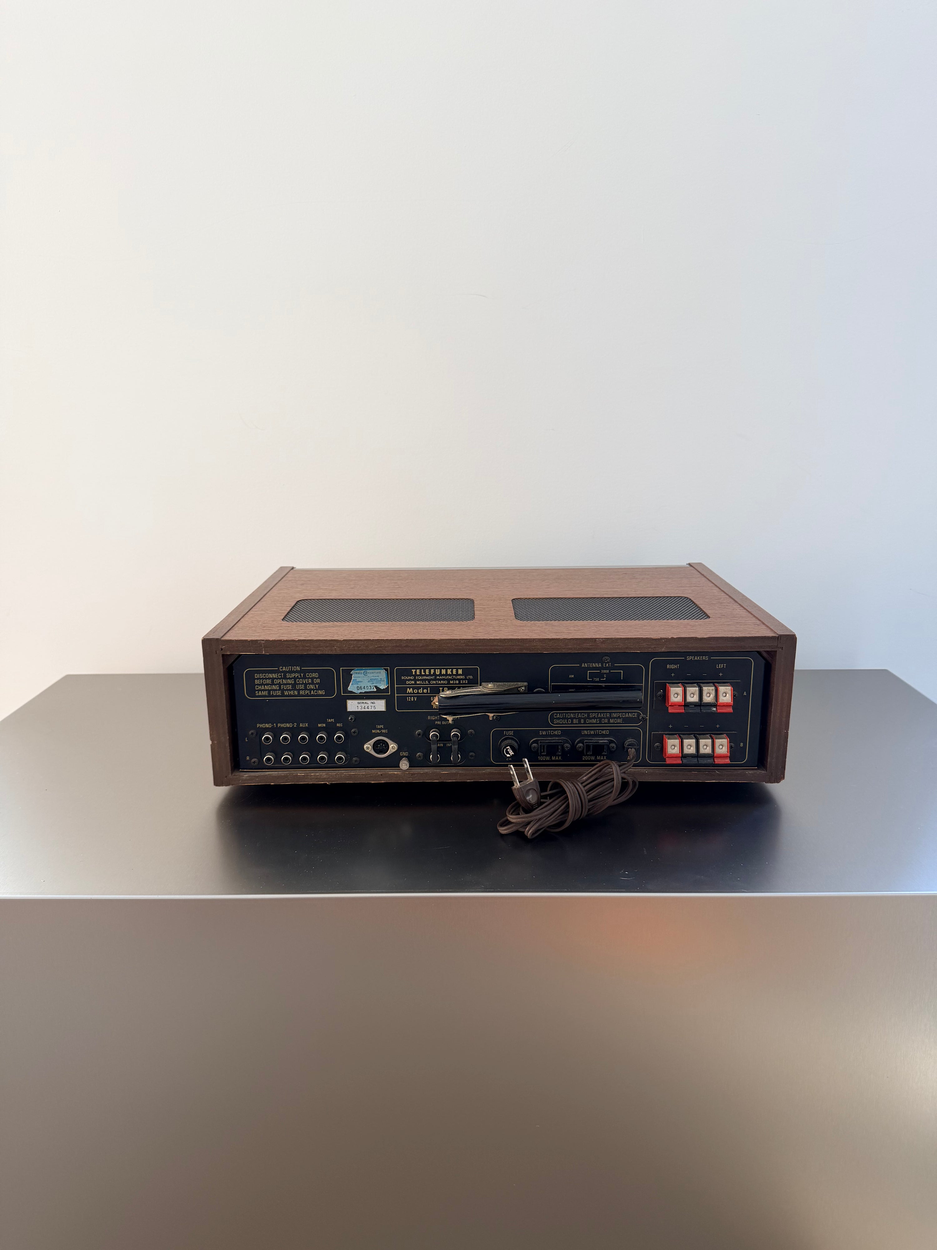 Telefunken  TR-616 _Amplificateur récepteur