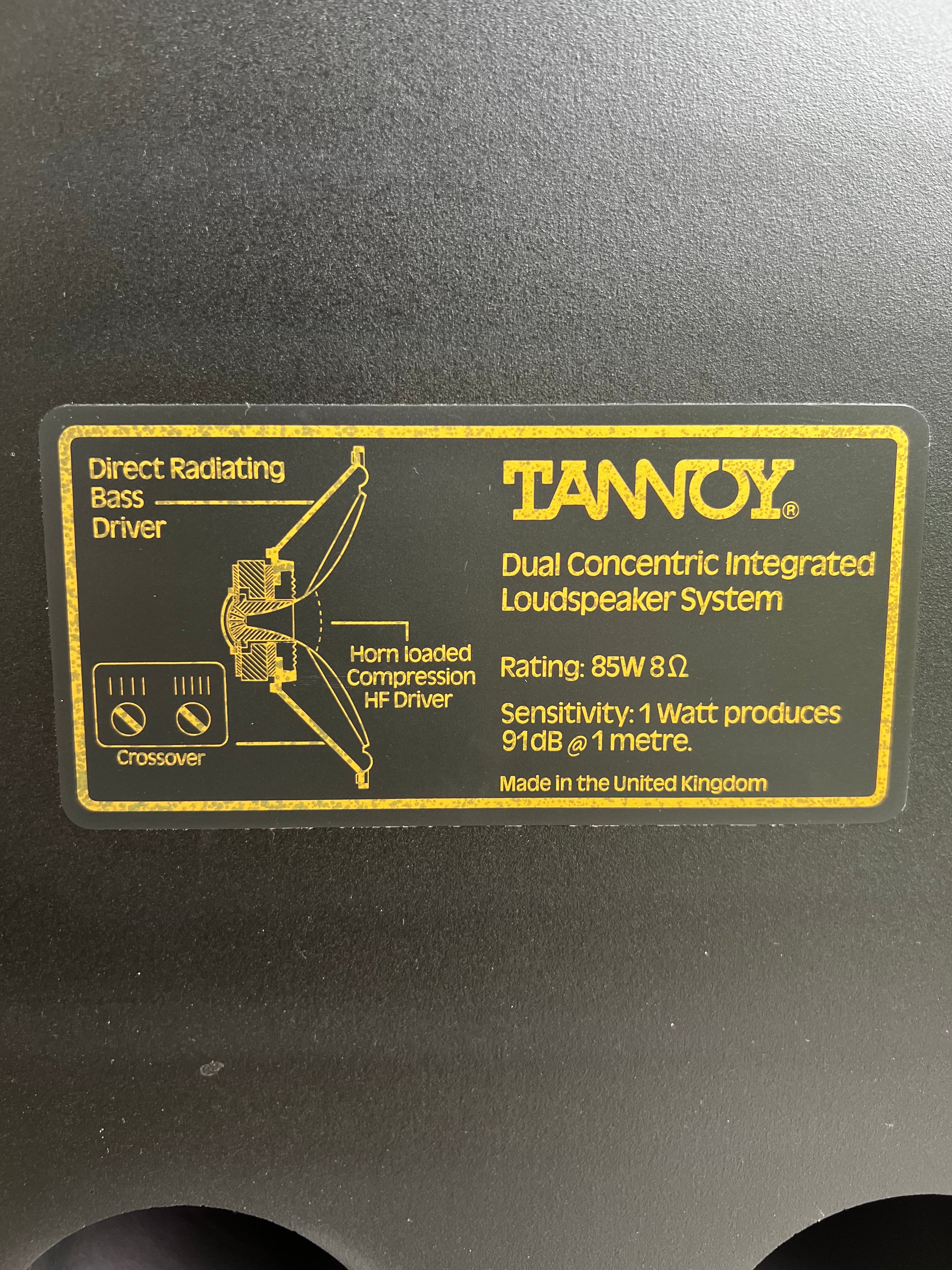 Tannoy Arden MK2 (Coaxial driver) _Haut-Parleurs de plancher