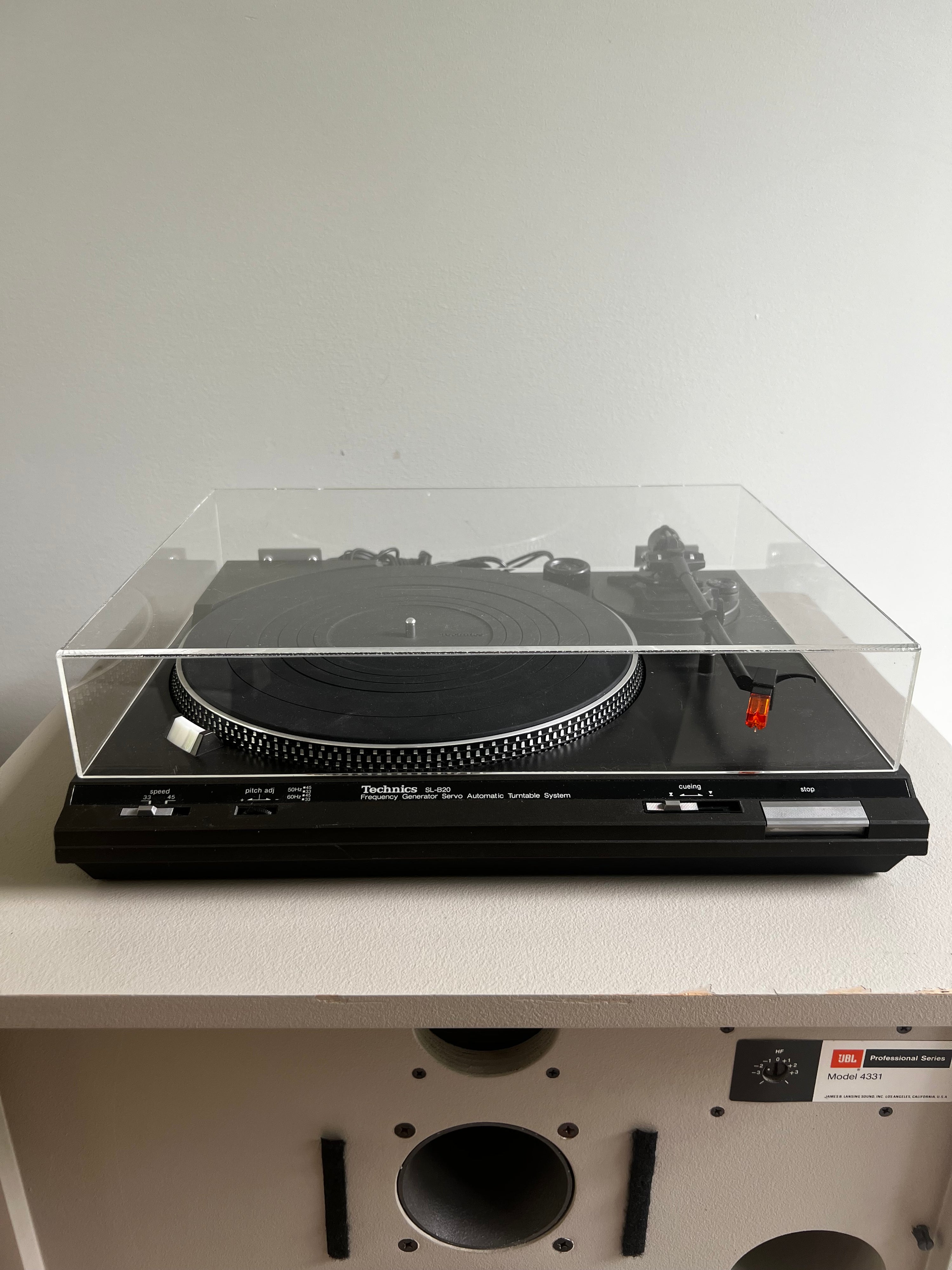 Technics SL-B20 _Table tournante à courroie