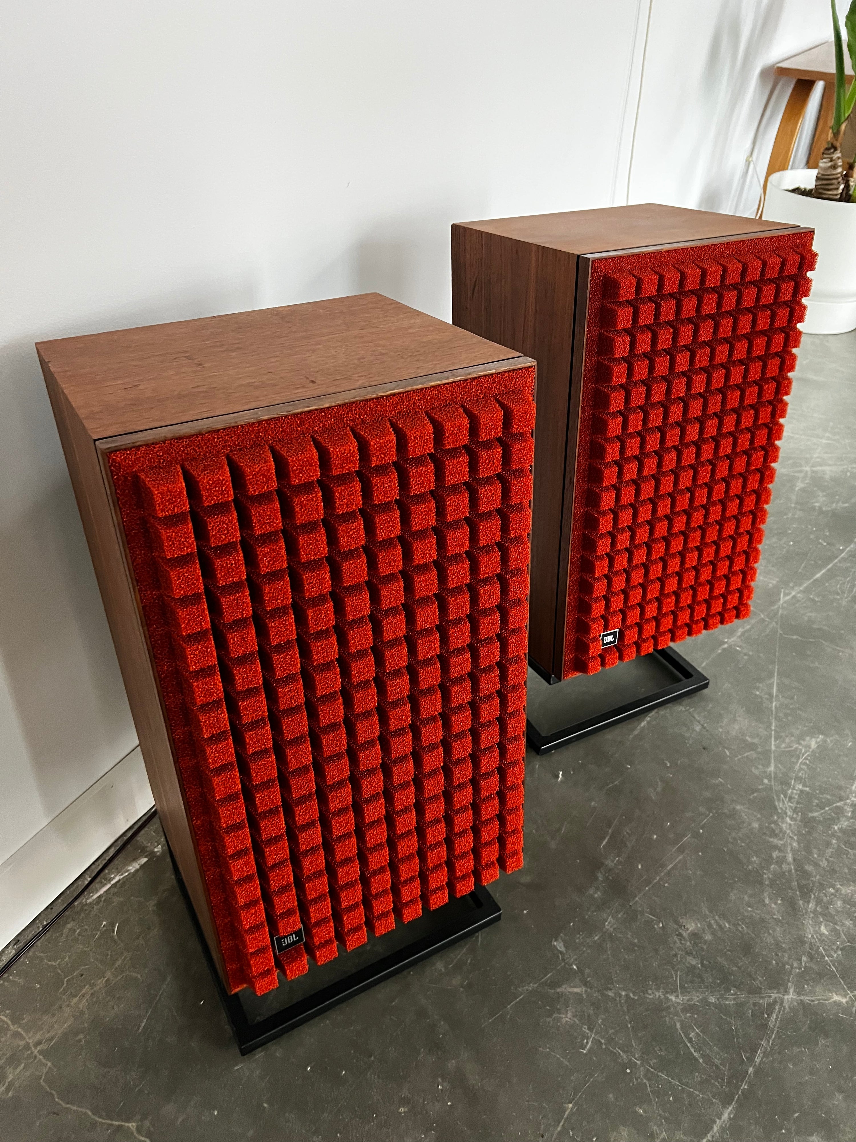 ***(on hold for Alexandre) JBL L100 _Haut-Parleurs de plancher (grilles oranges)