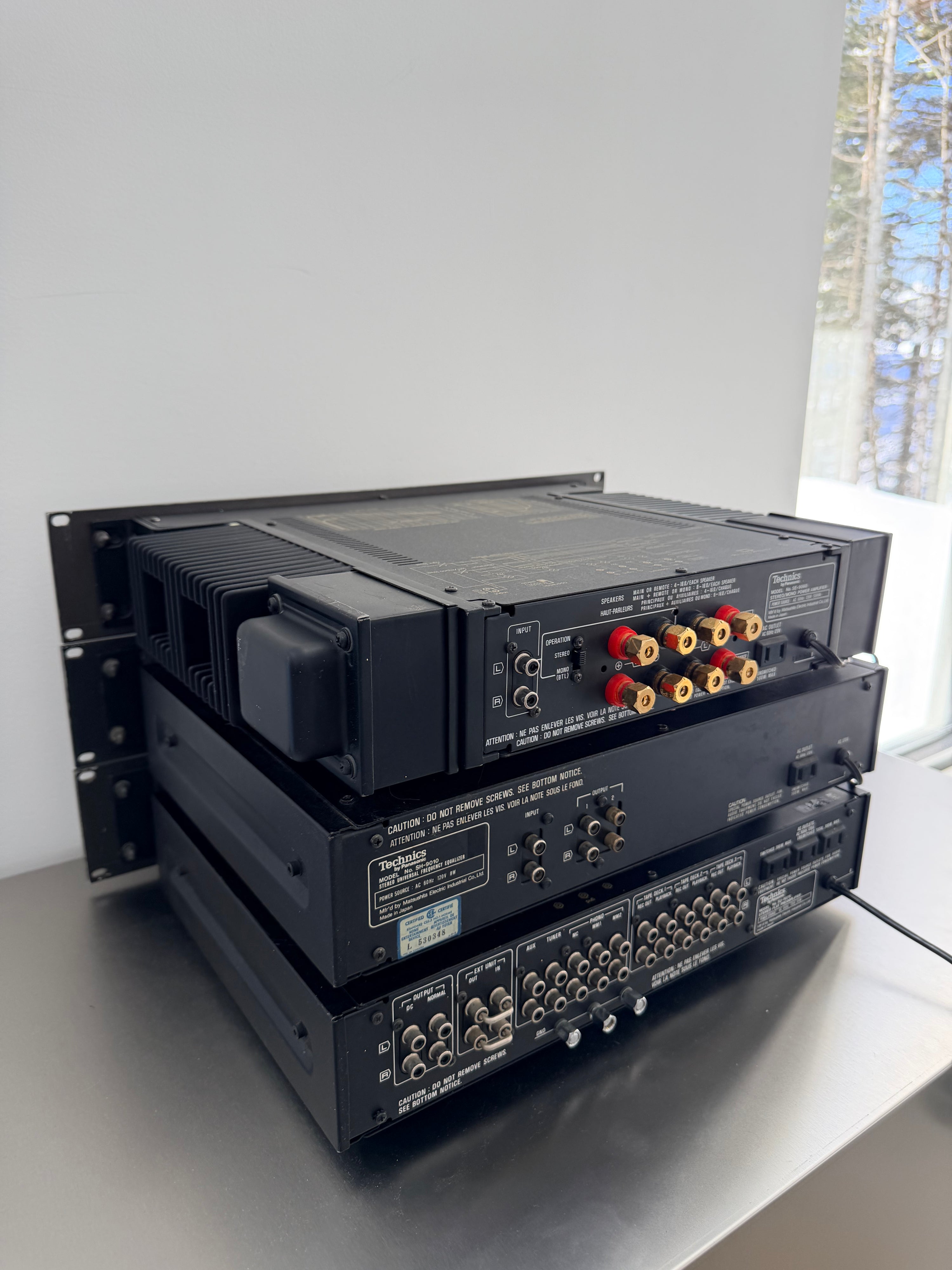 Technics SE-9060 + SH-9010 + SU-9070 _Complete system 