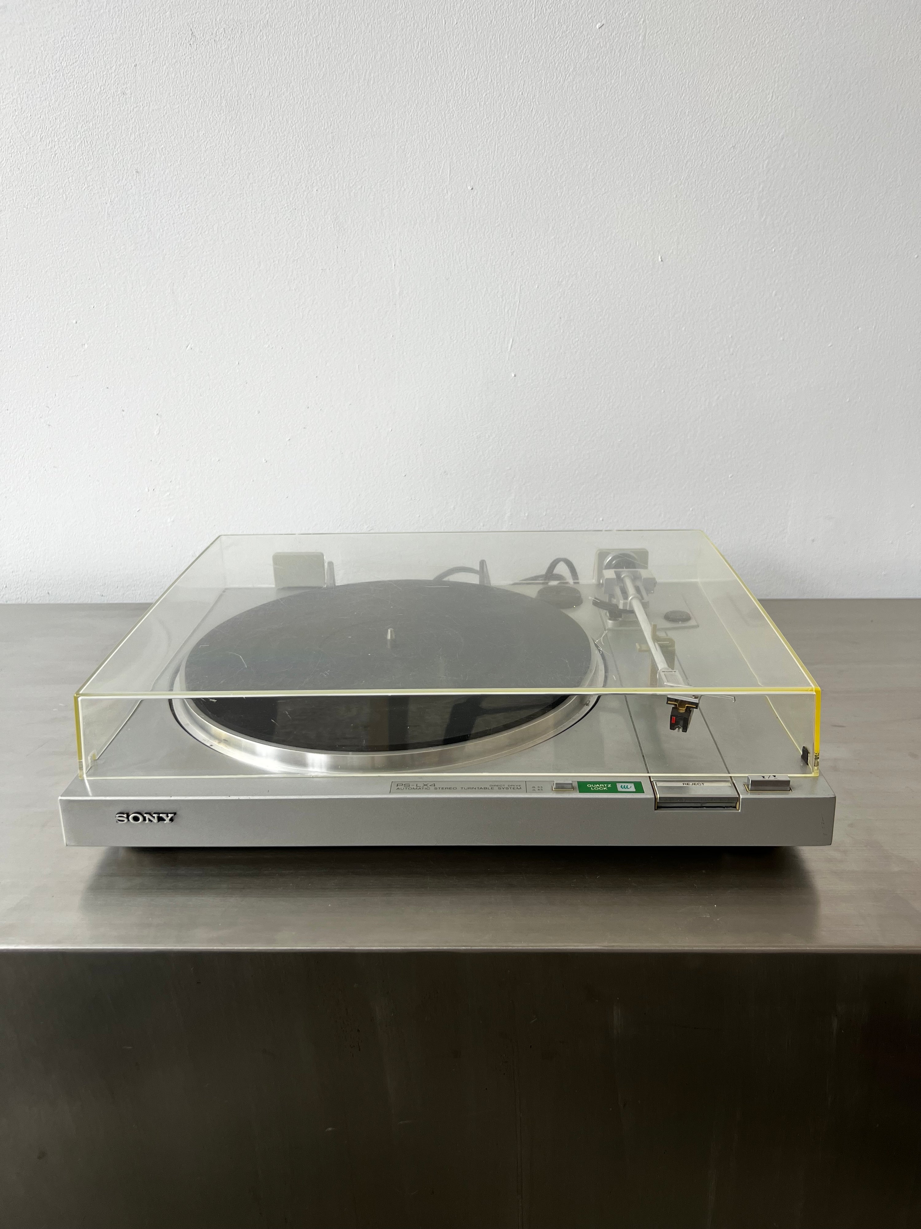 Sony PS-LX4 _table tournante a entraînement direct