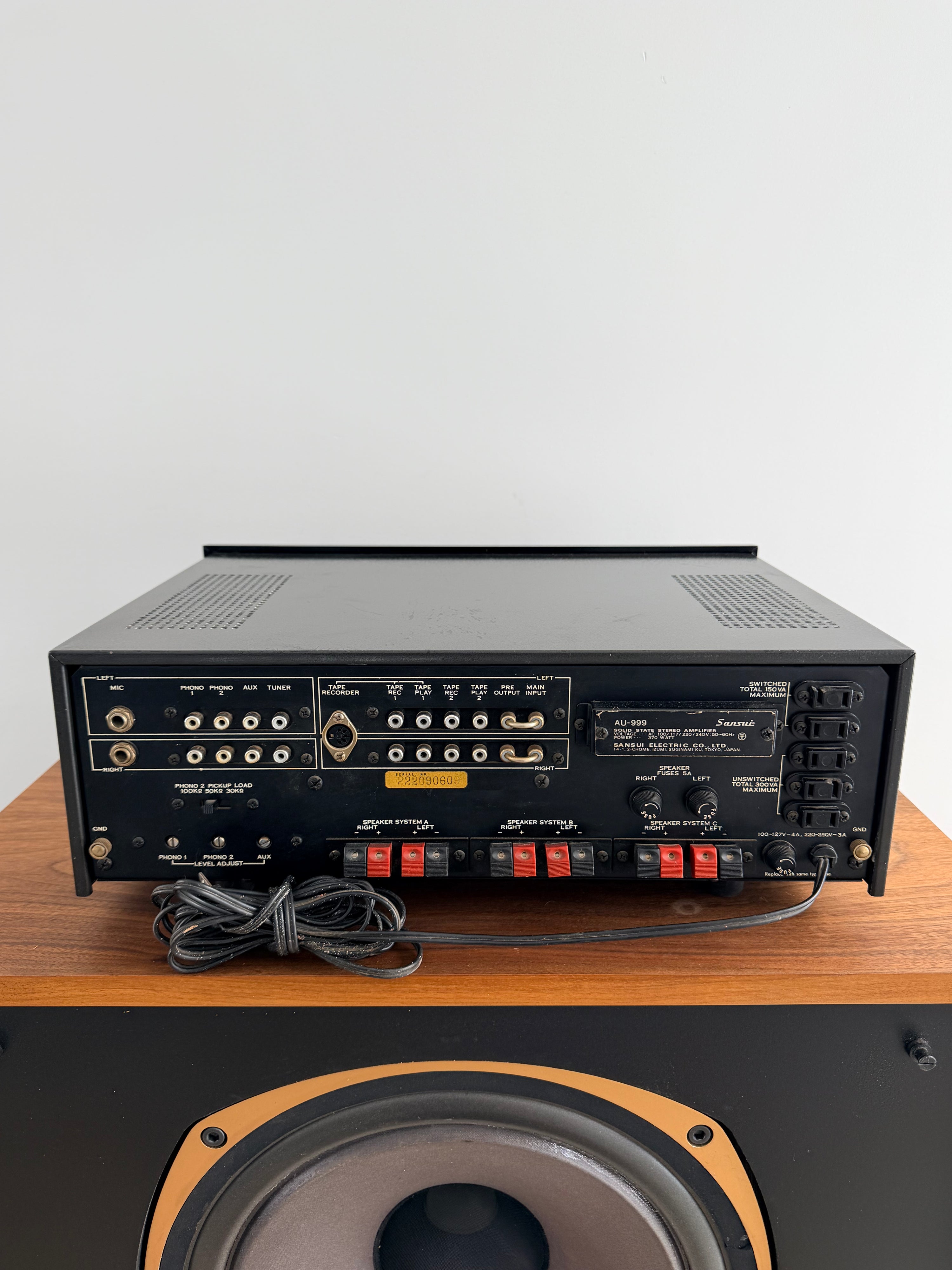 Sansui AU-999 _Integrated amplifier