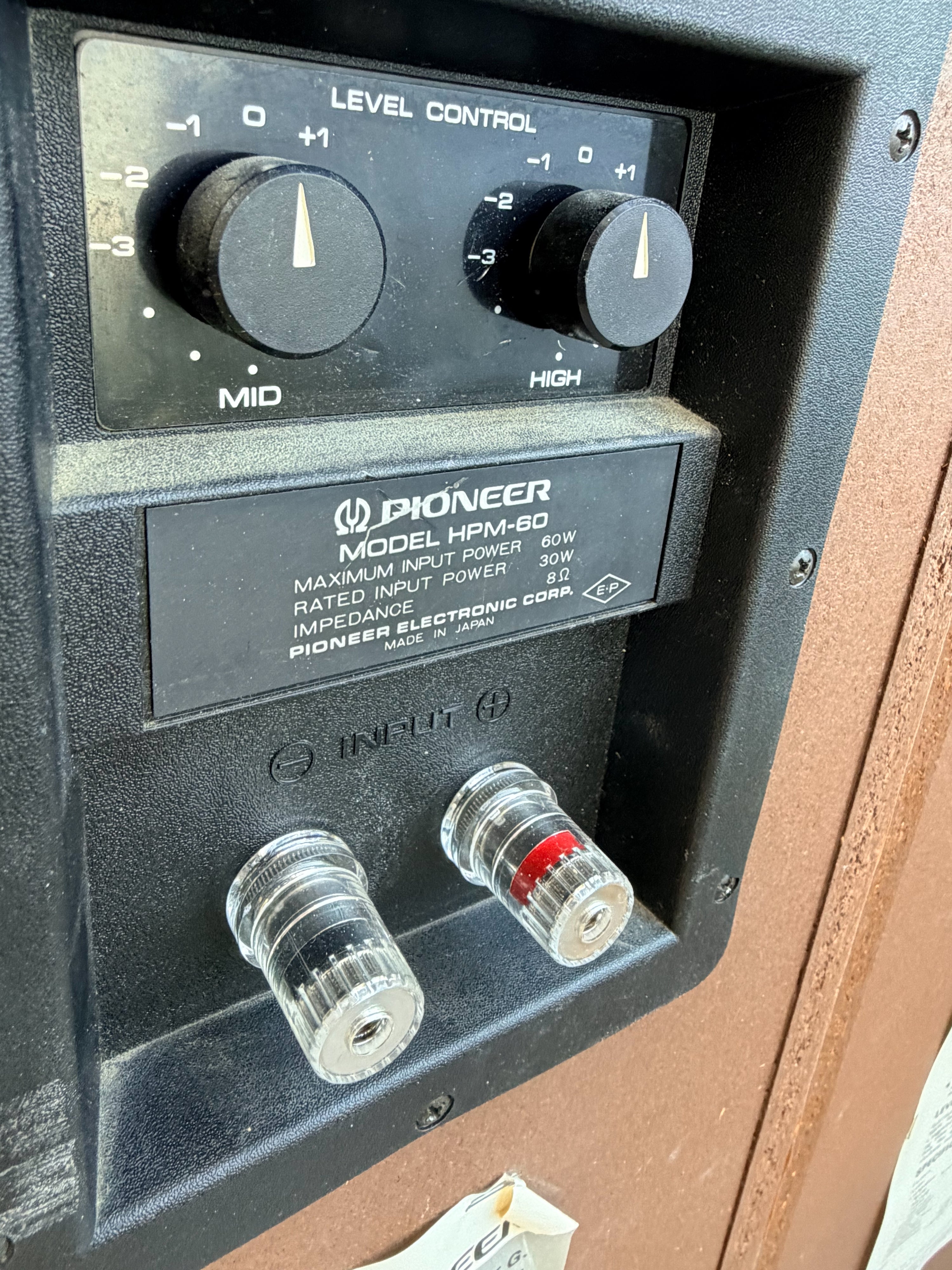 Pioneer HPM-60 _Haut-Parleurs de plancher
