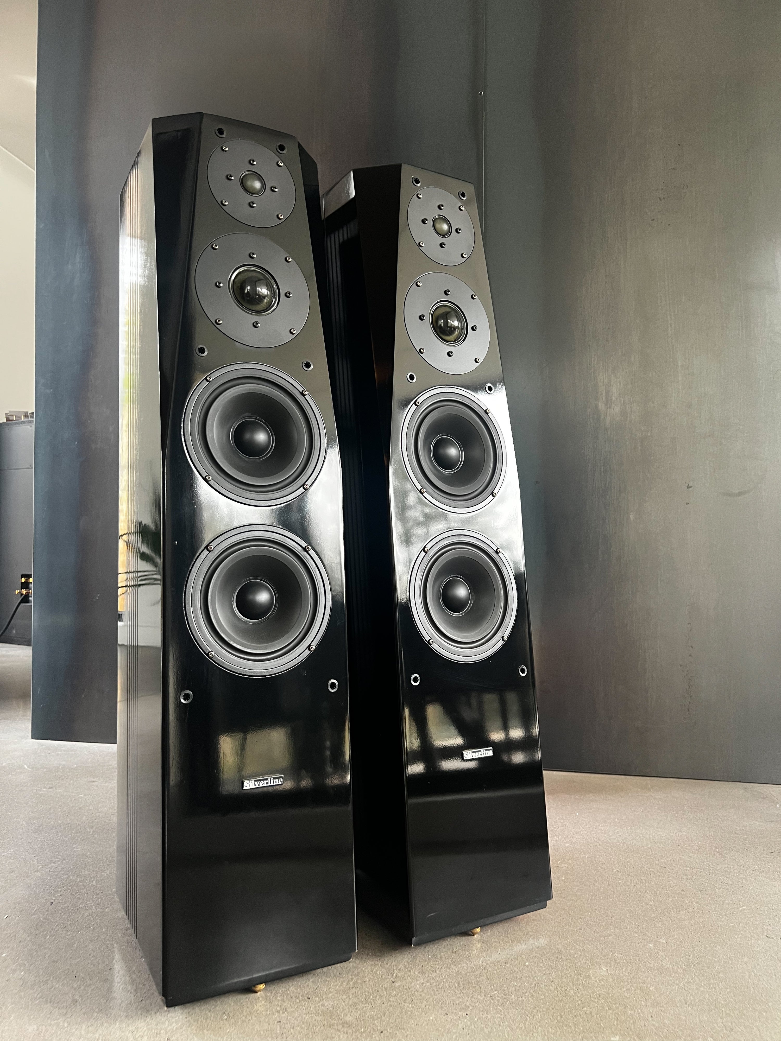 Silverline Sonatina_ Haut-Parleurs de plancher
