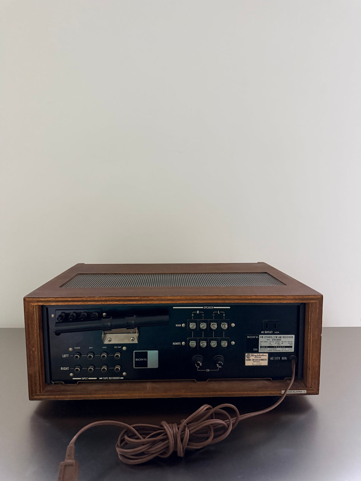 SONY STR-6045 _Receiver amplifier