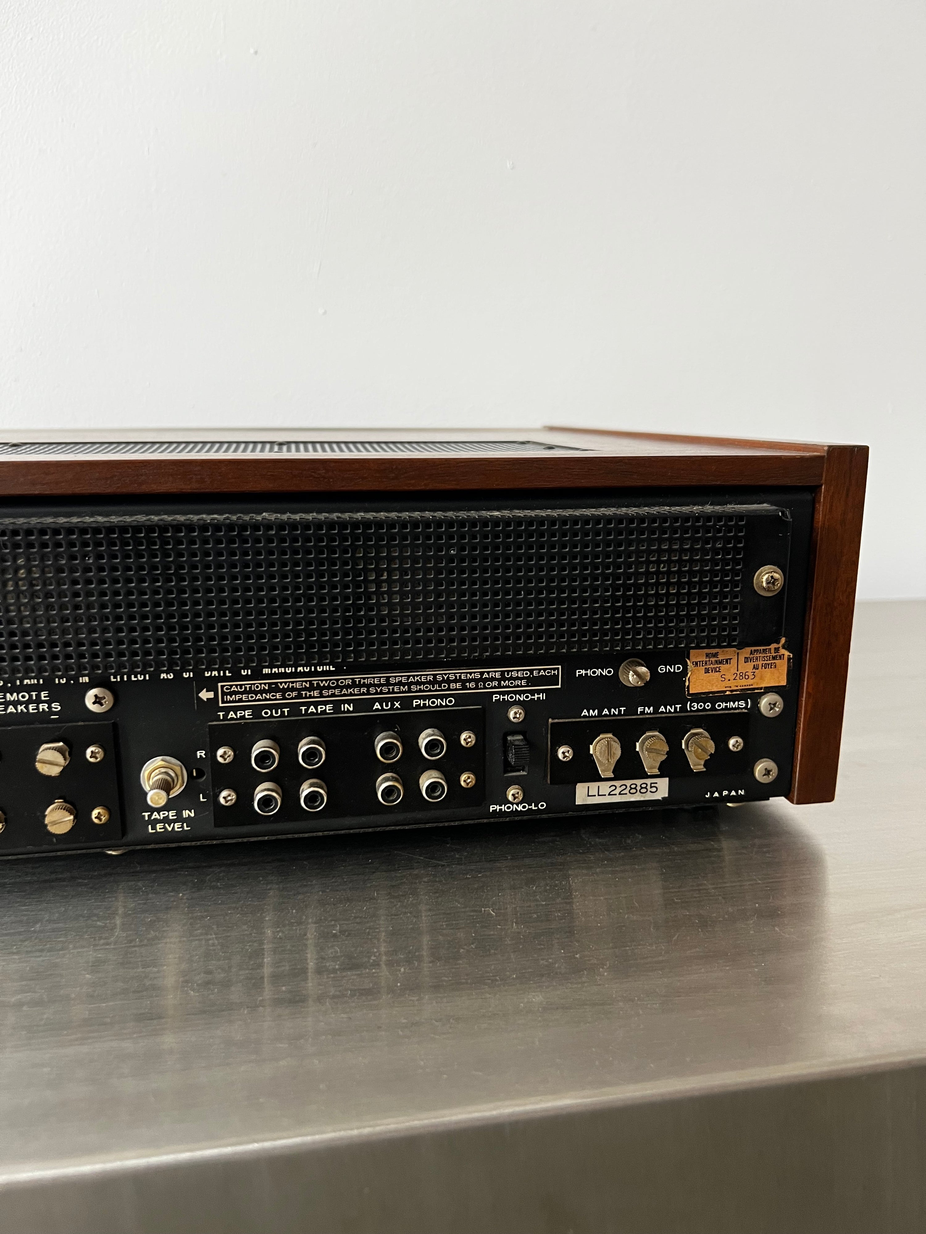 Realistics STA-120B Receiver Amplifier
