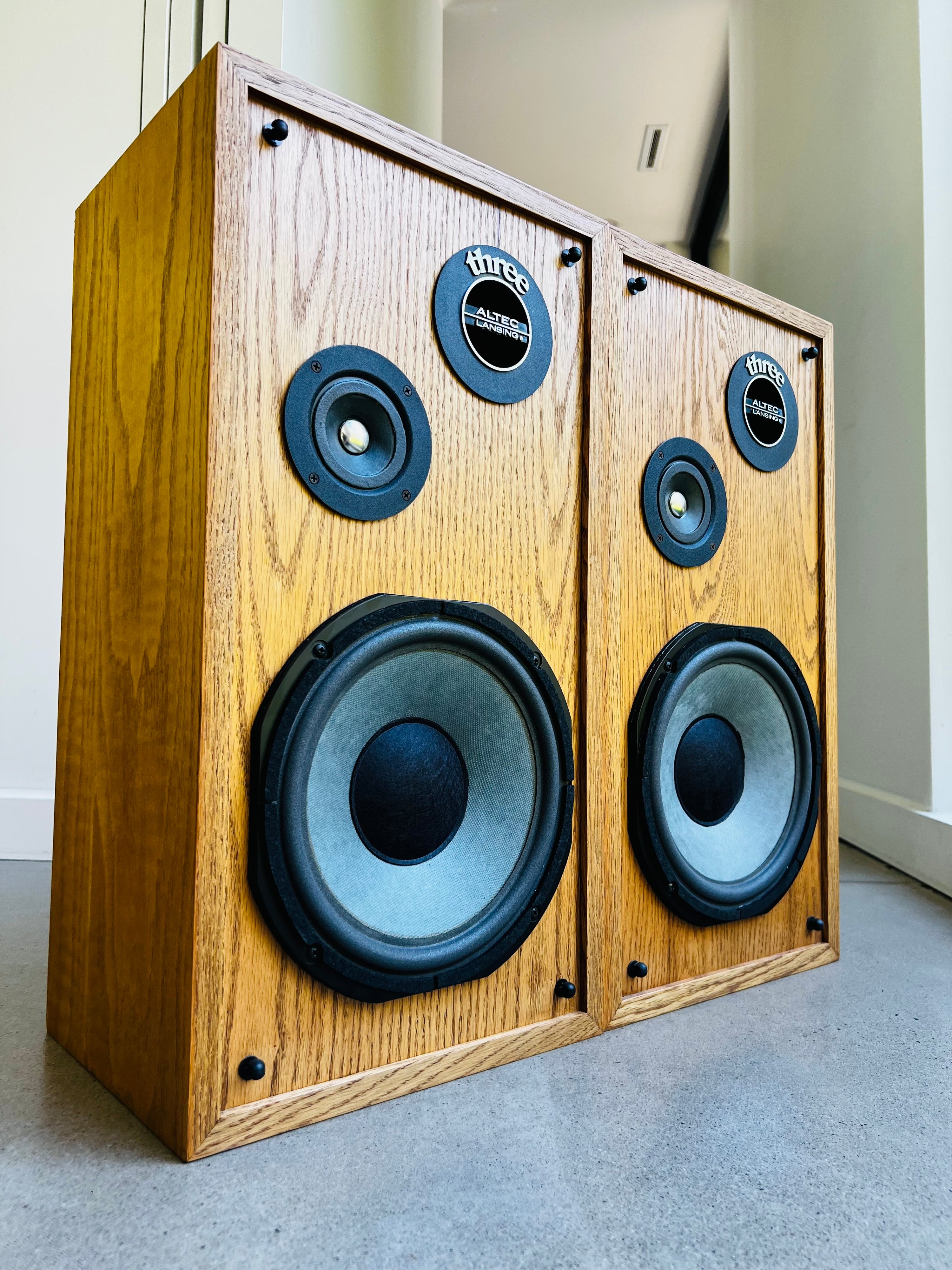 🇺🇸 Altec Model Three _Haut-Parleurs d’étagère