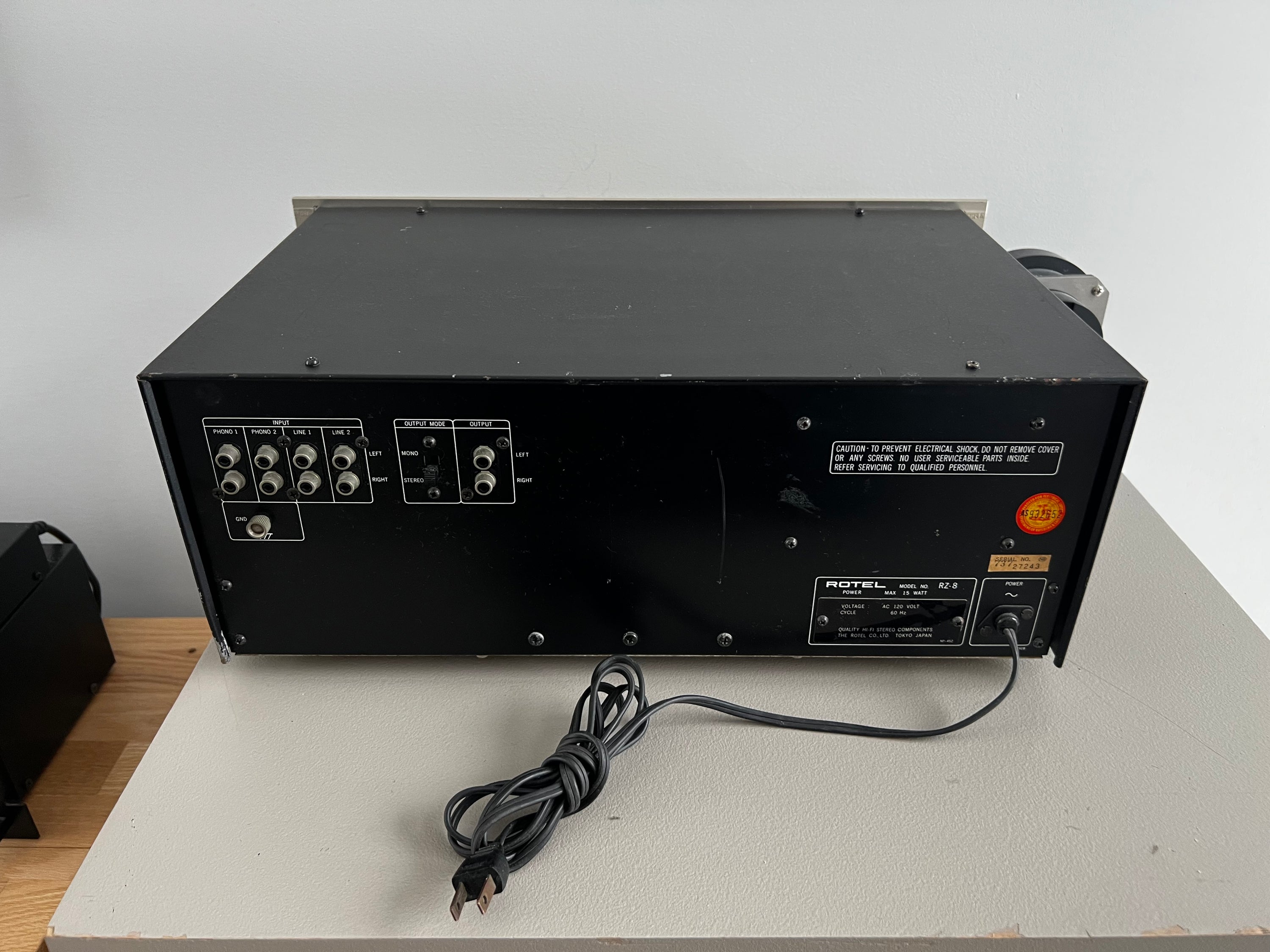 Rotel RZ-8 _Mixer/Préamplificateur