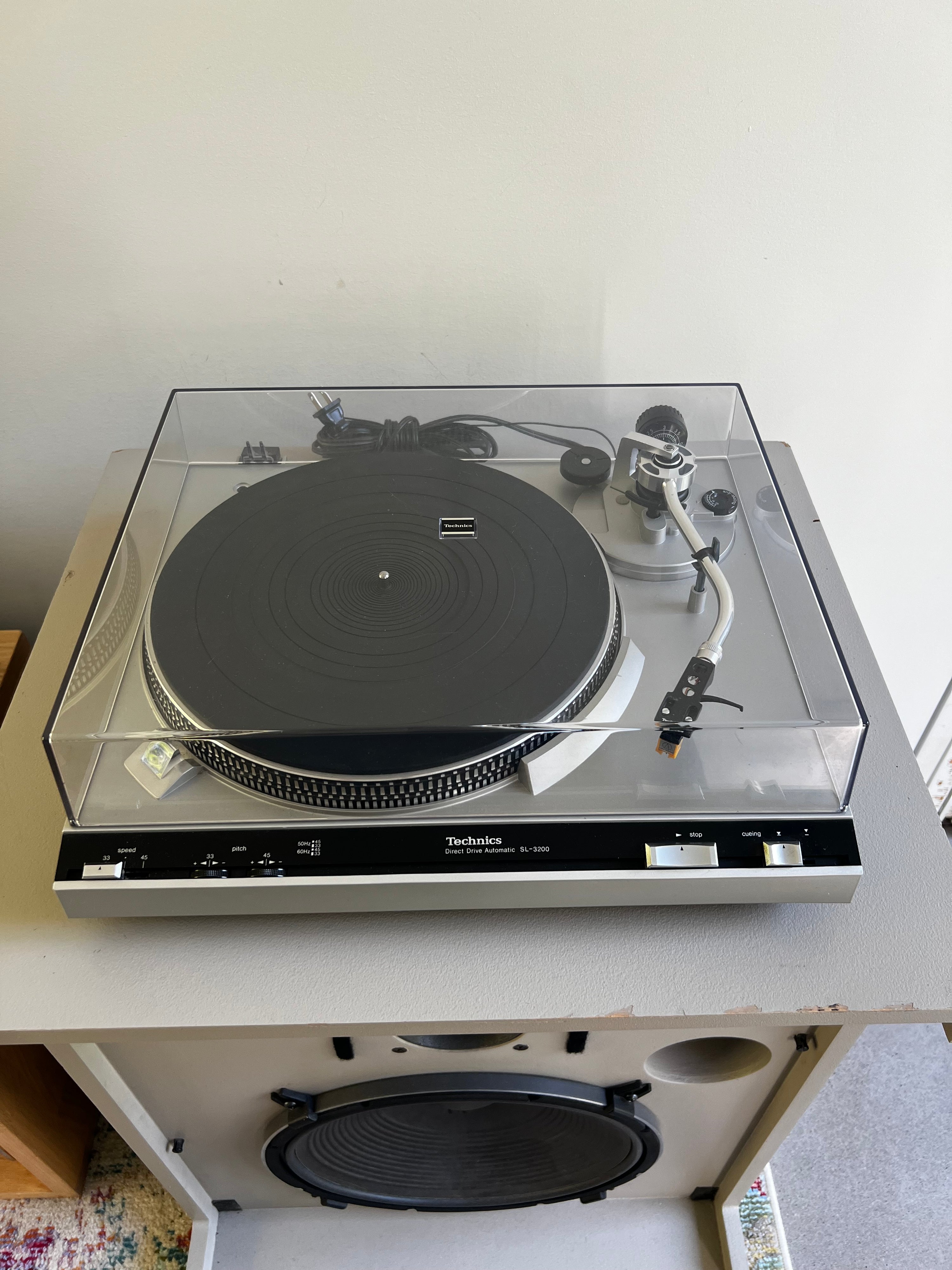 Technics SL-3200 _table tournante à entraînement direct