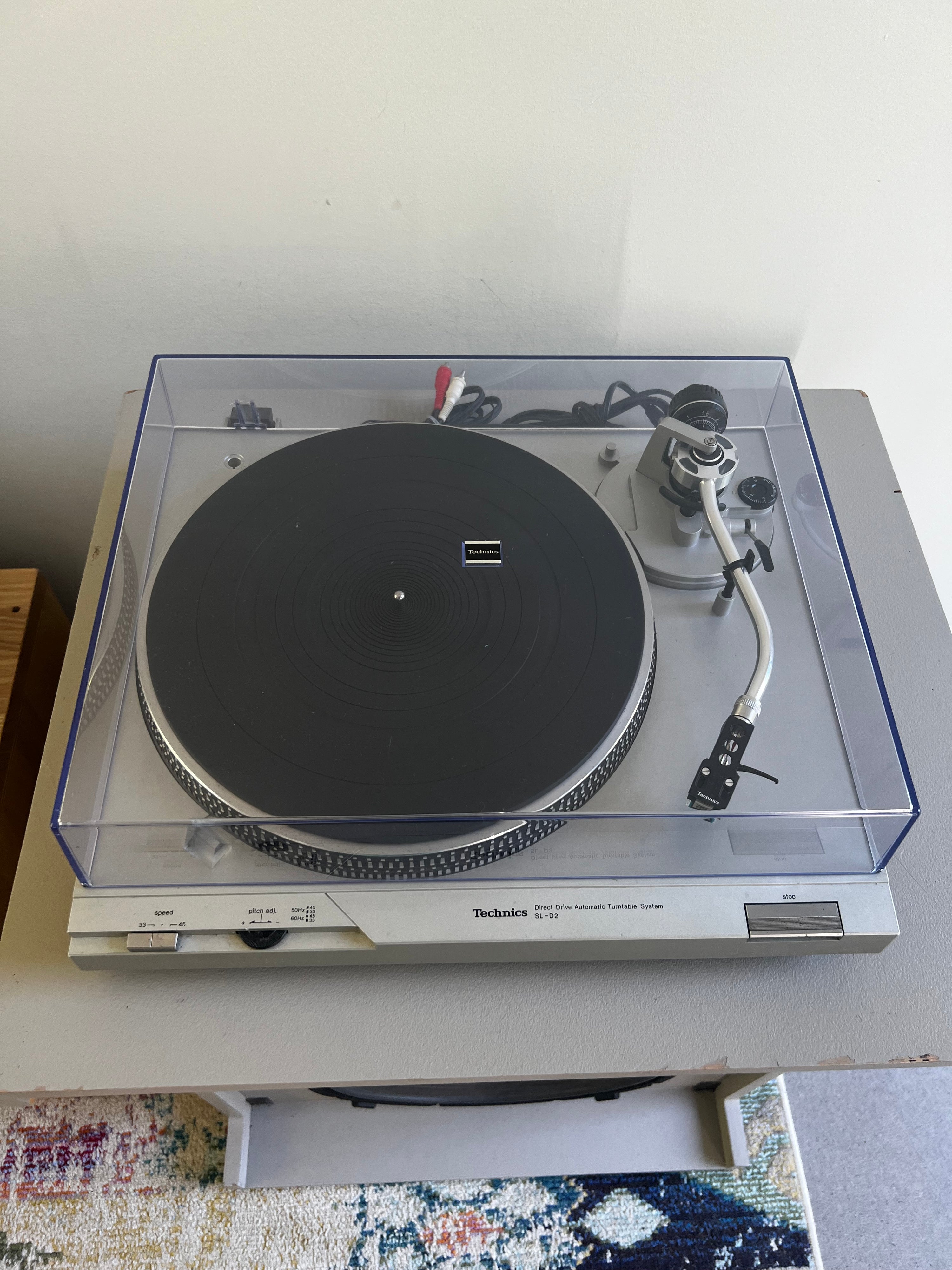 Techinics SL-D2 _Table tournante à entraînement direct