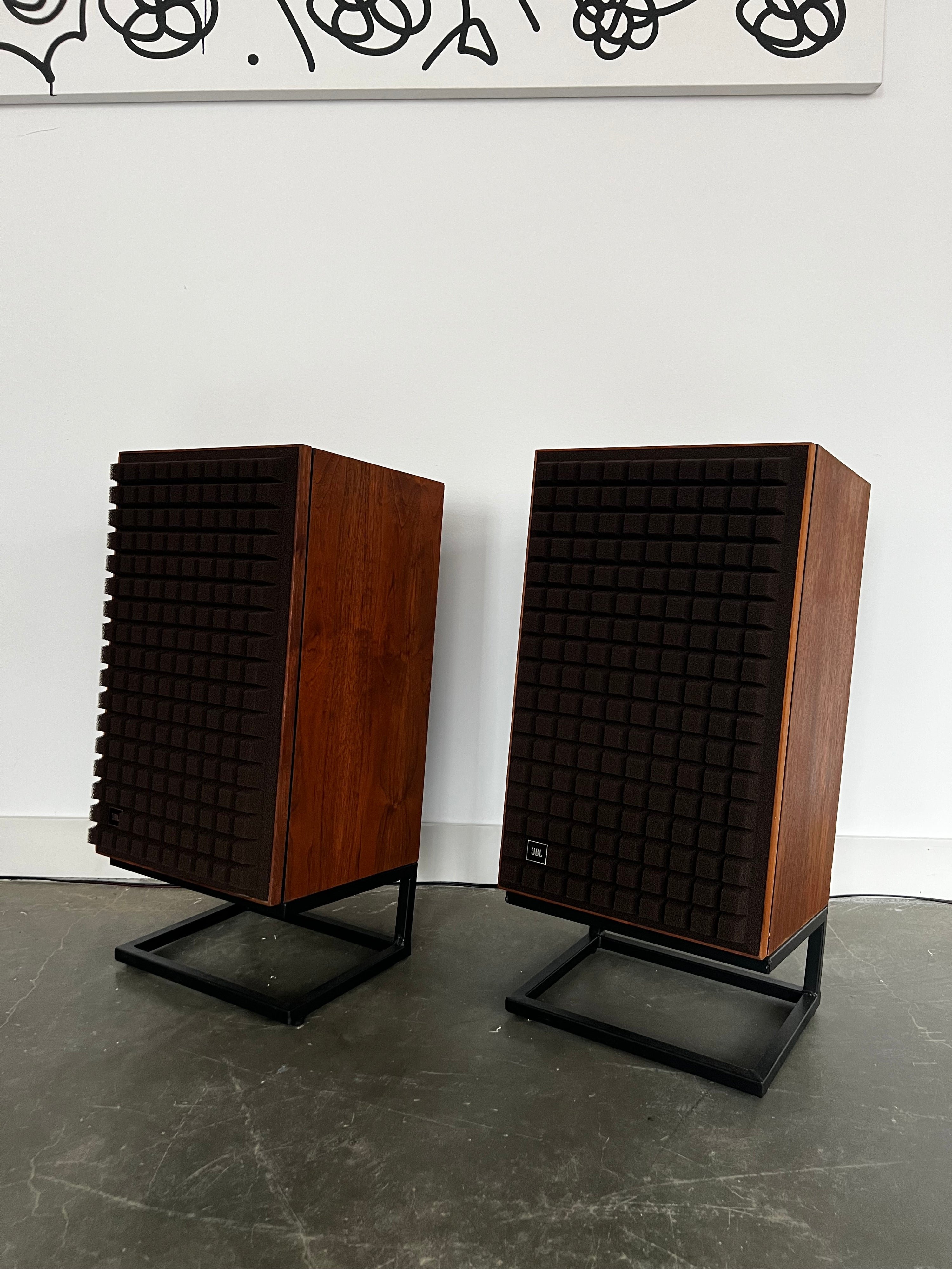 JBL L100 _Haut-Parleurs de plancher (grilles brunes)