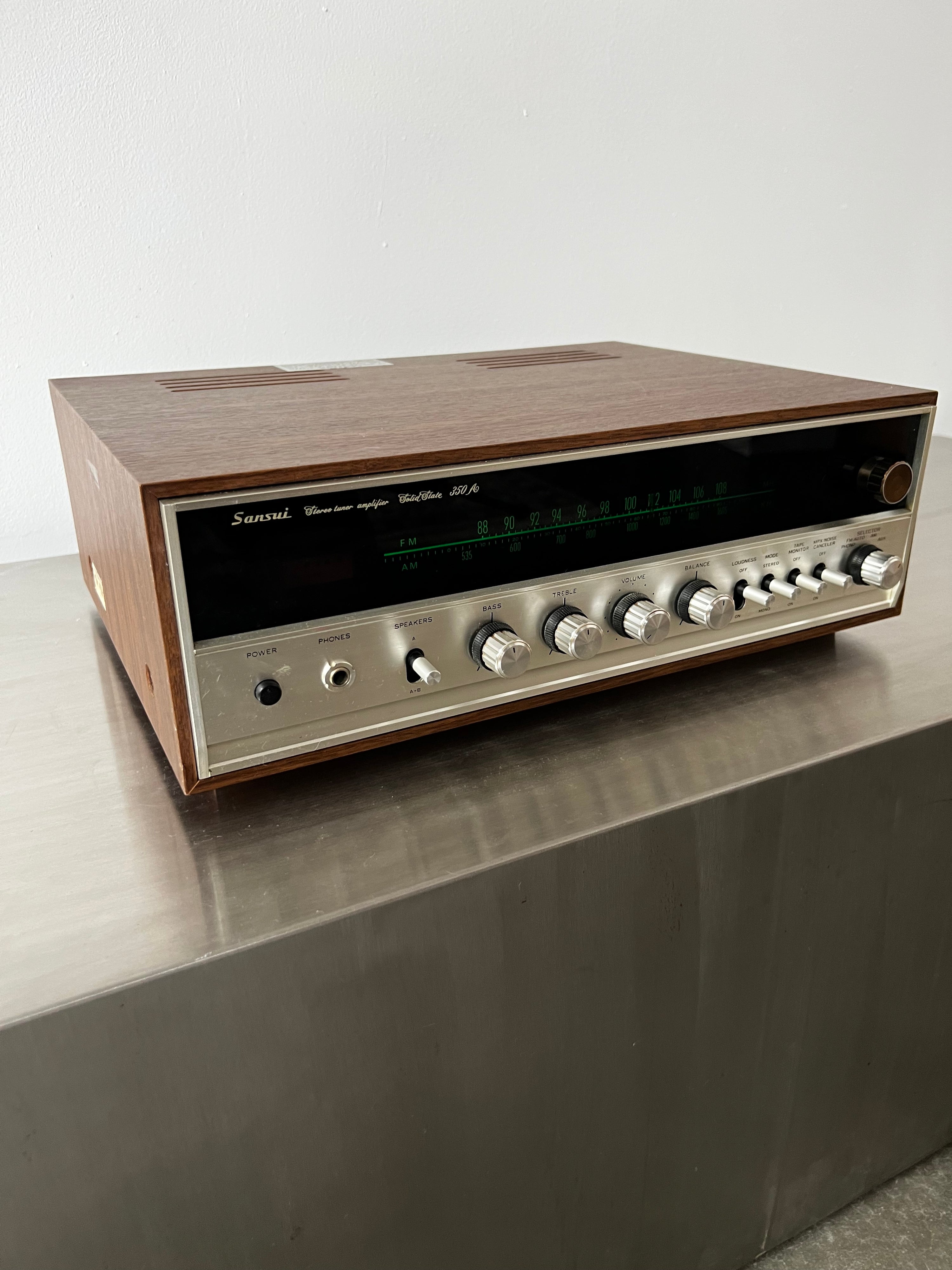 Sansui 350A _Amplificateur récepteur