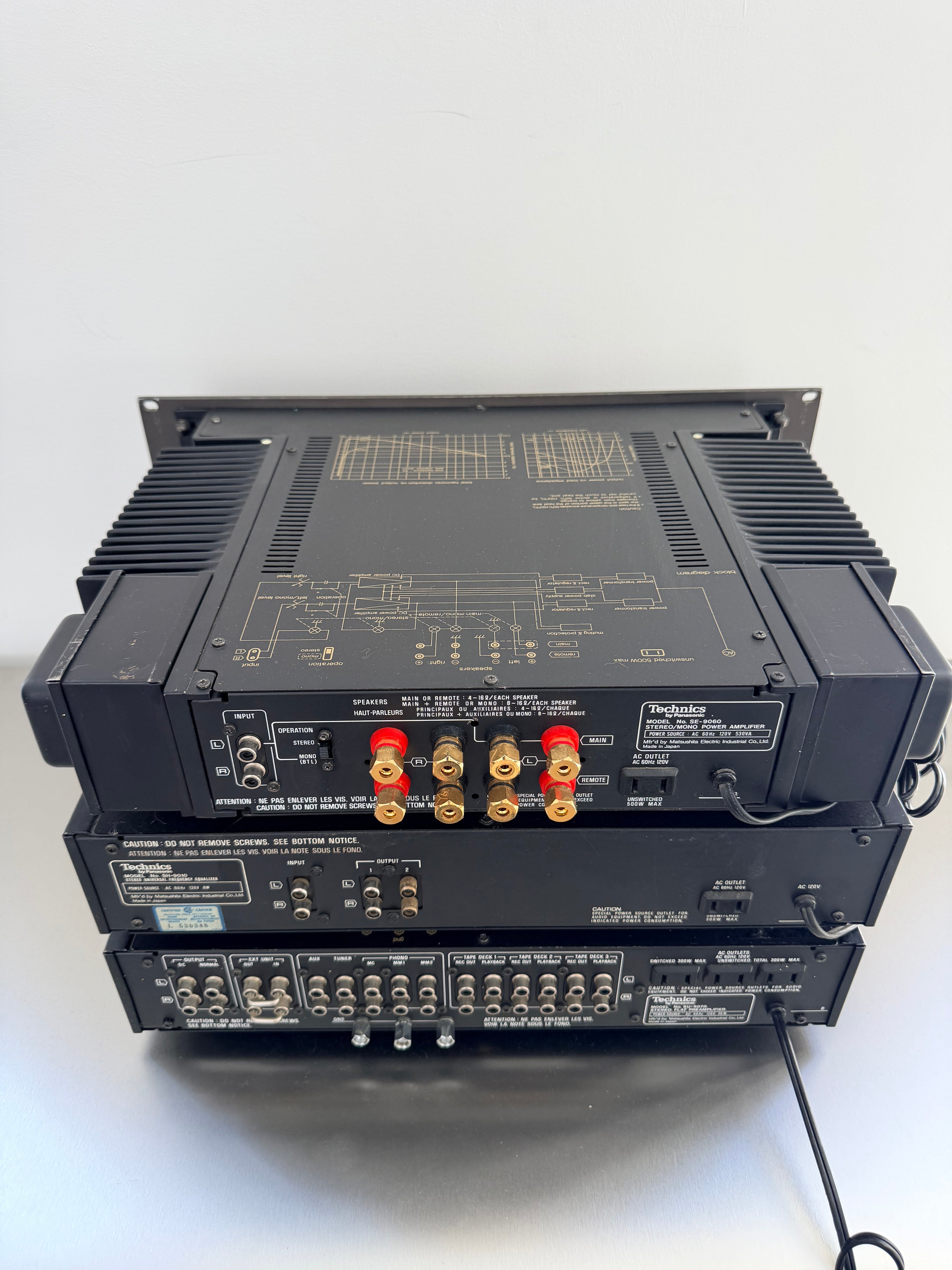 Technics SE-9060 + SH-9010 + SU-9070 _Complete system 