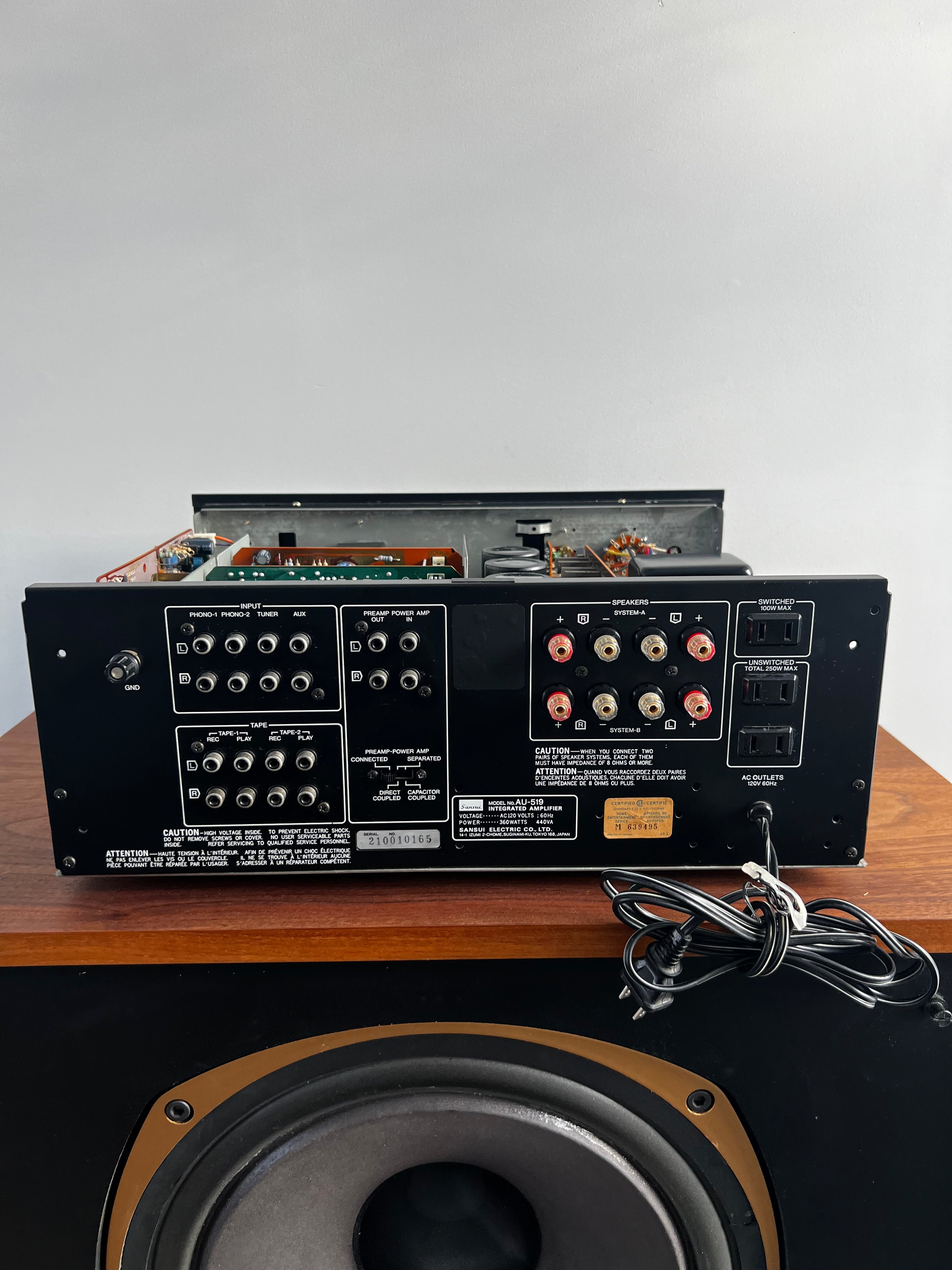 Sansui AU-519 _Amplificateur intégré