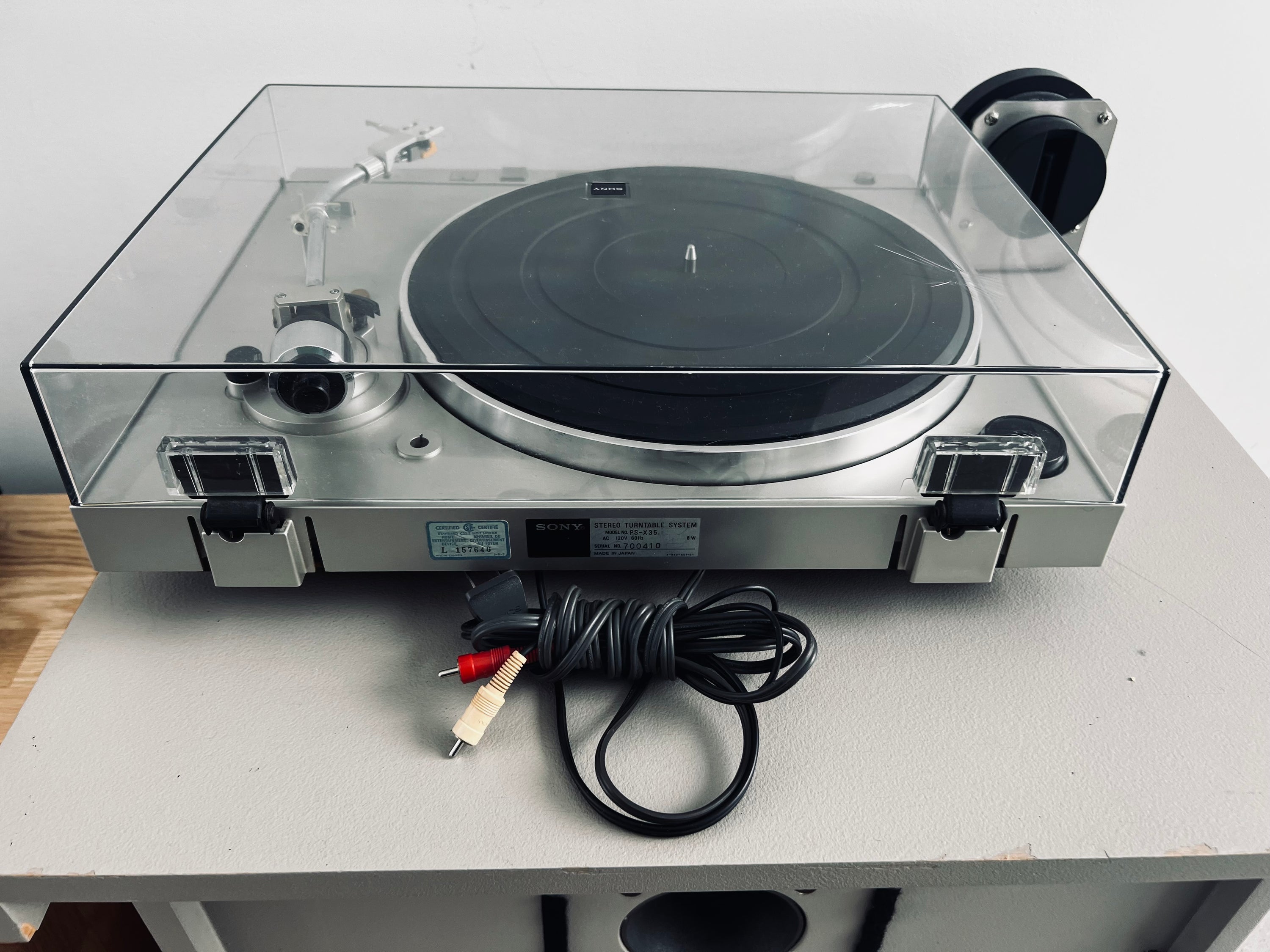 Sony PS-X35 _Table tournante à entraînement direct