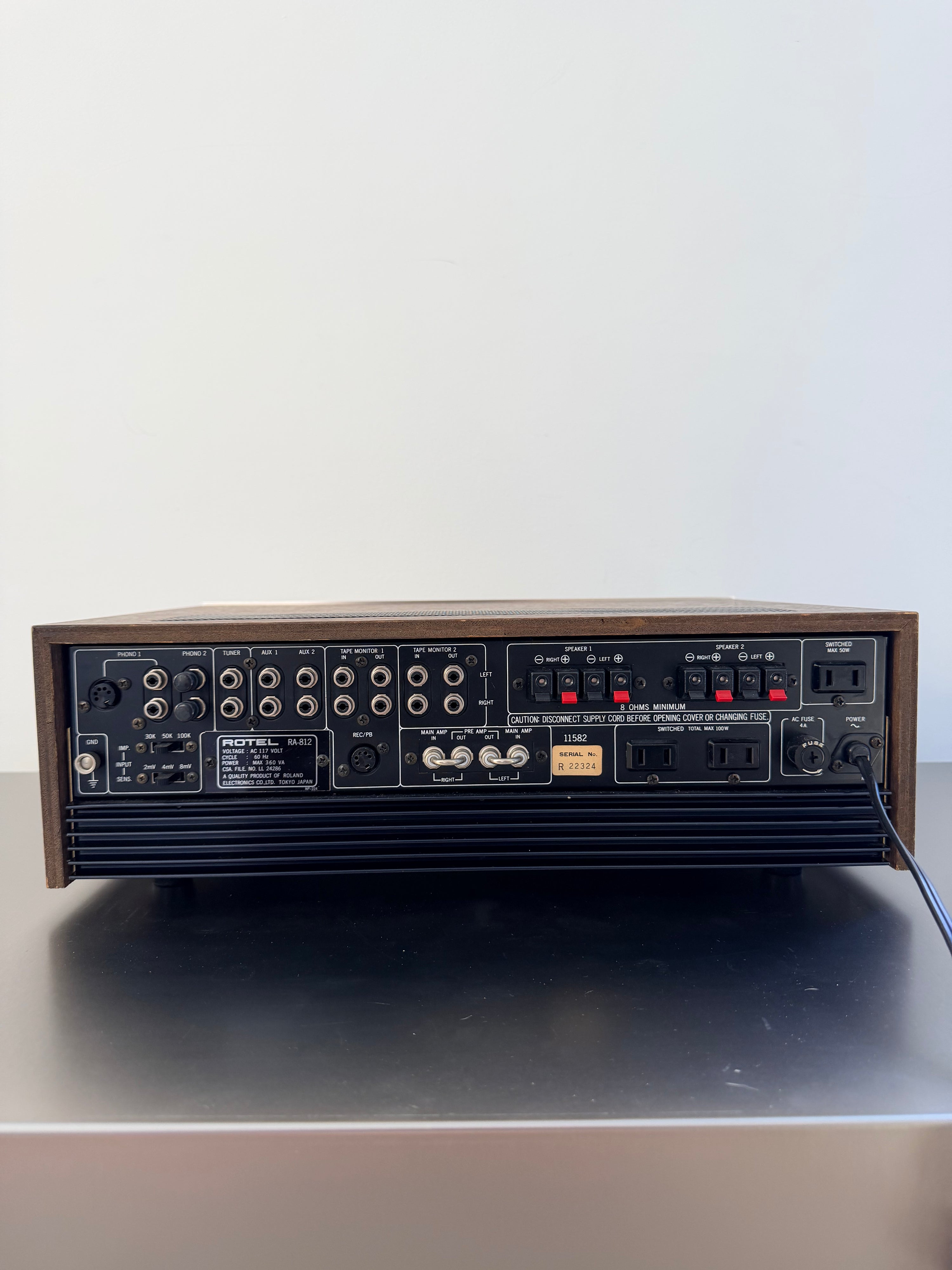 Rotel RA-812 _Amplificateur intégré