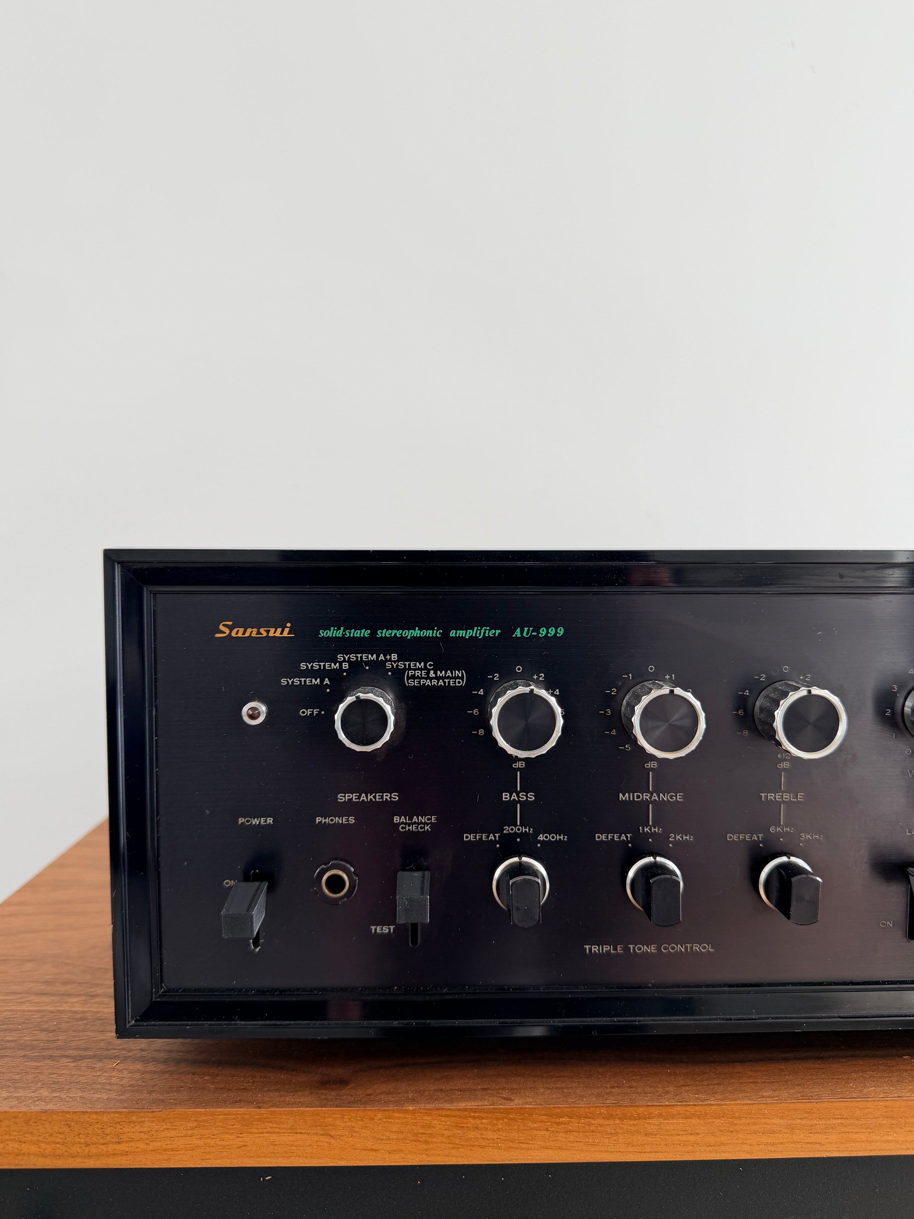 Sansui AU-999 _Integrated amplifier