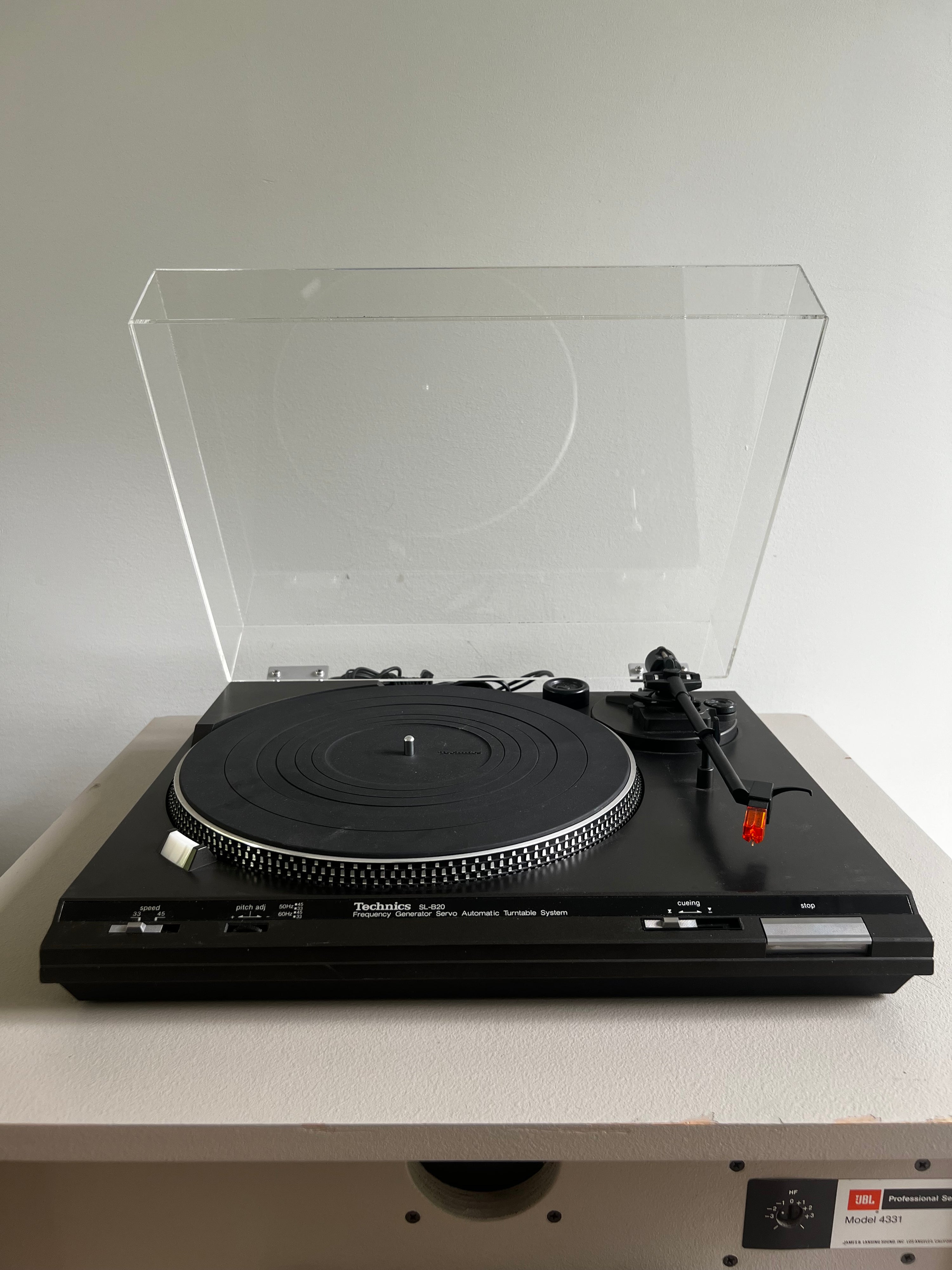 Technics SL-B20 _Table tournante à courroie