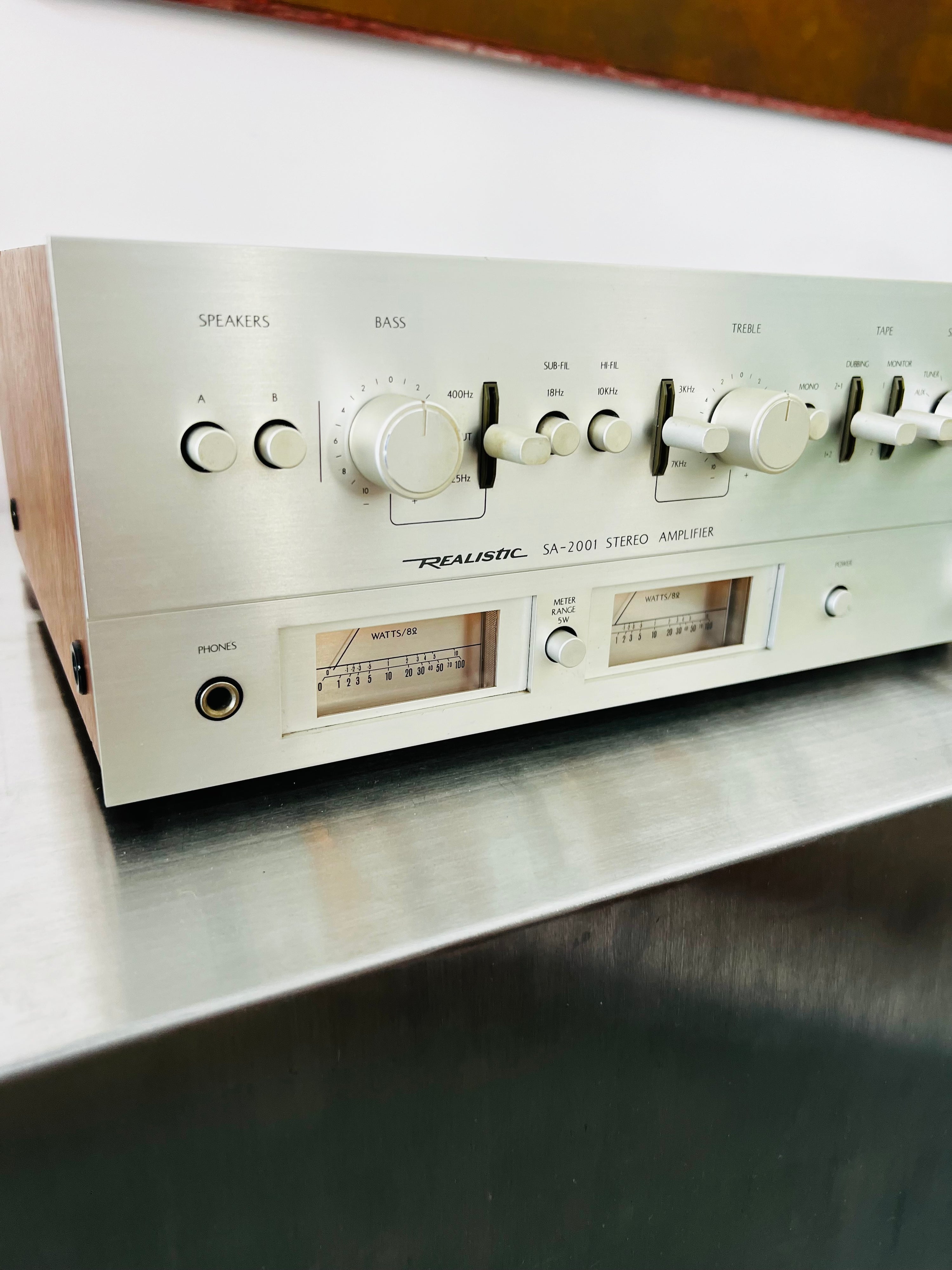 Realistics SA-2001 _Amplificateur Intégré