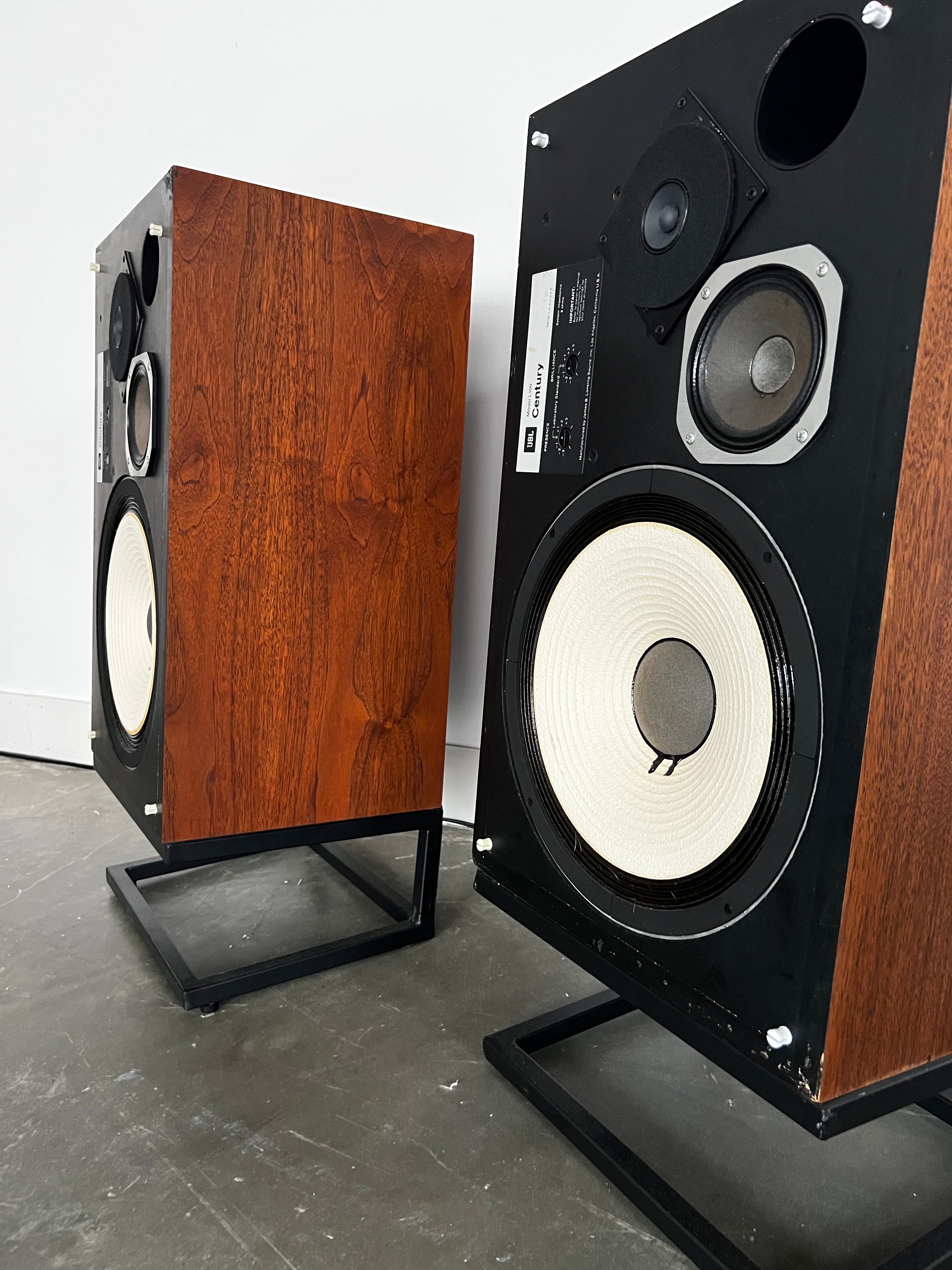 JBL L100 _Haut-Parleurs de plancher (grilles brunes)