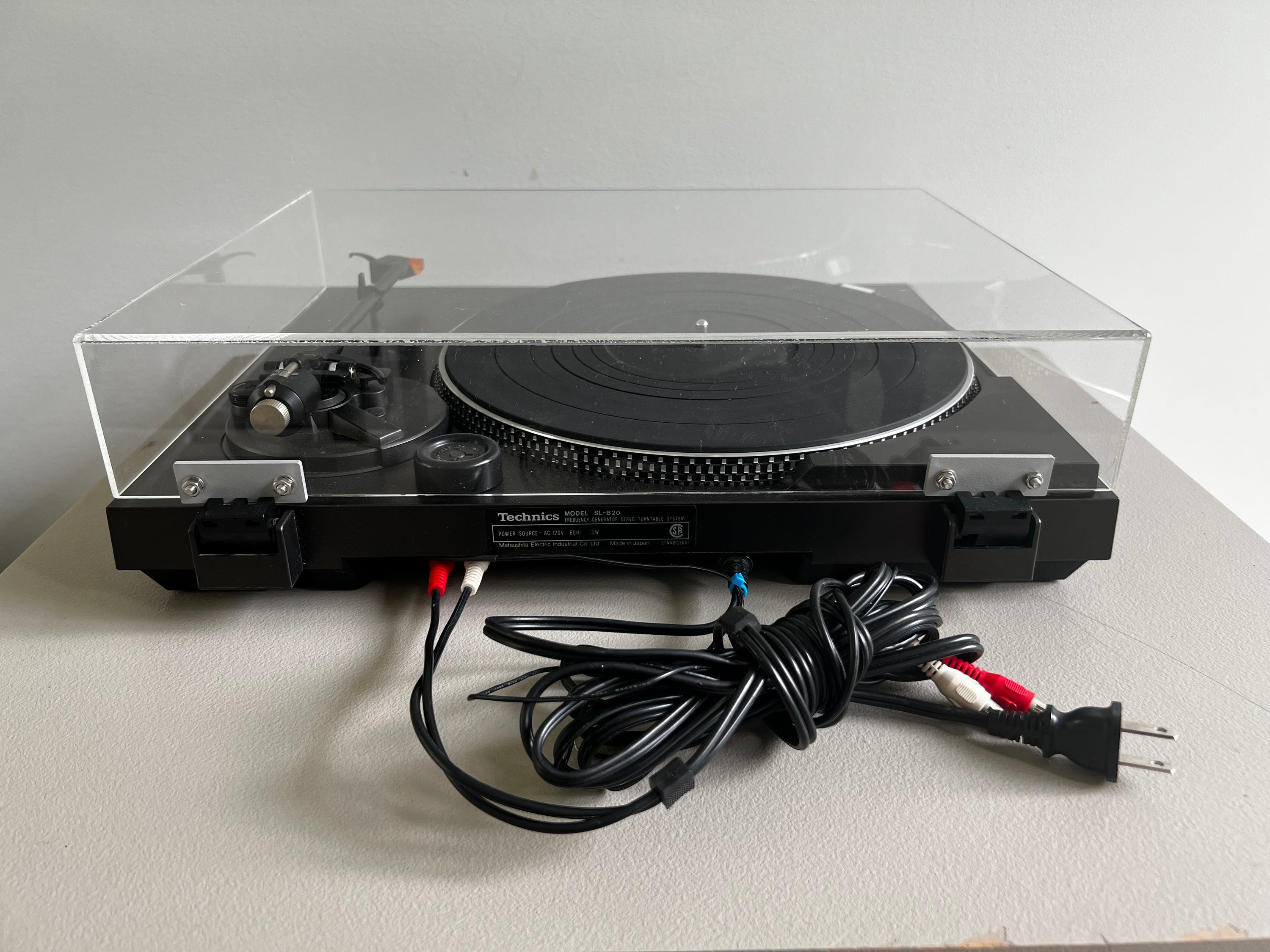 Technics SL-B20 _Table tournante à courroie