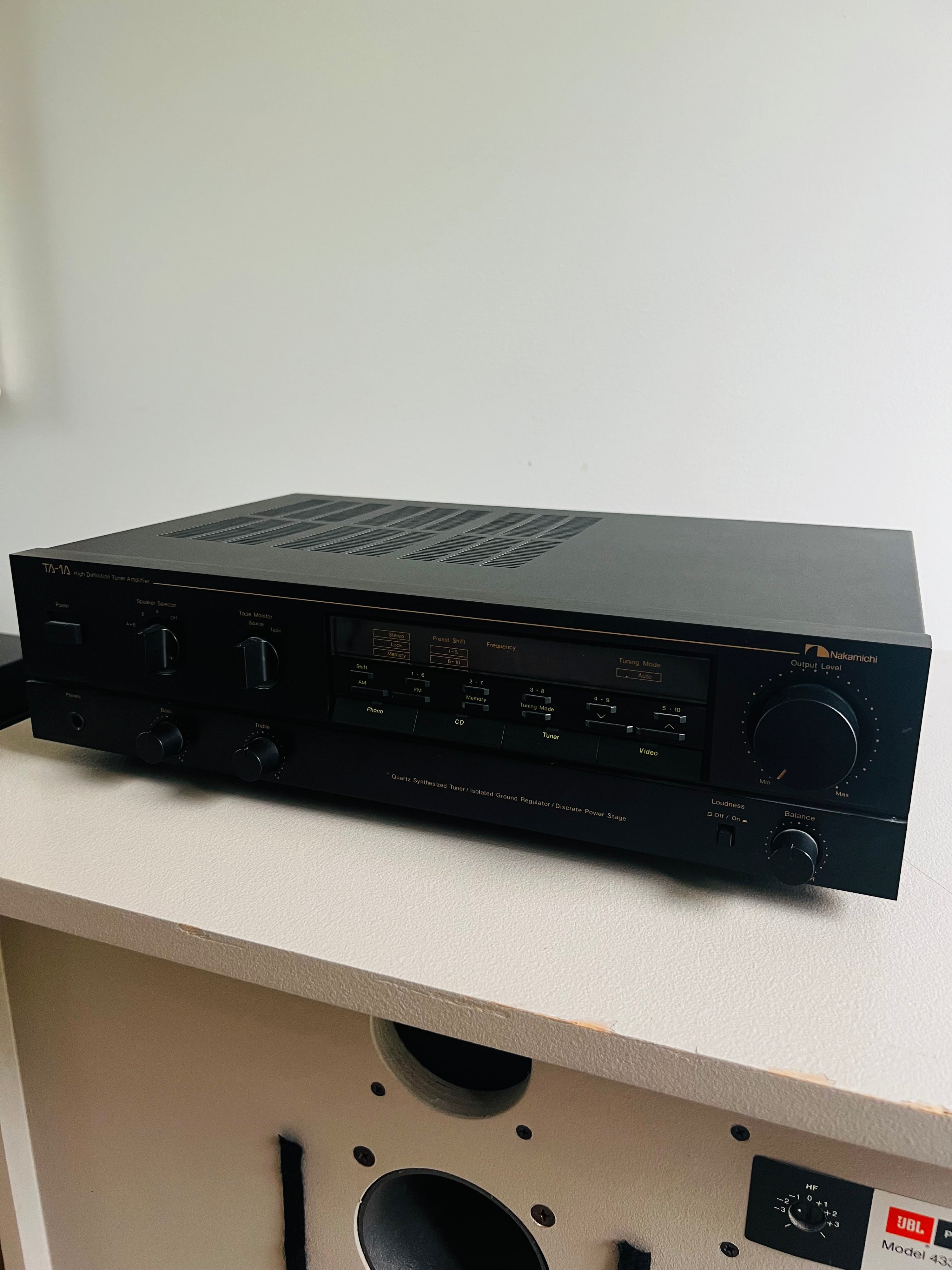 Nakamichi TA-1 Receiver Amplifier