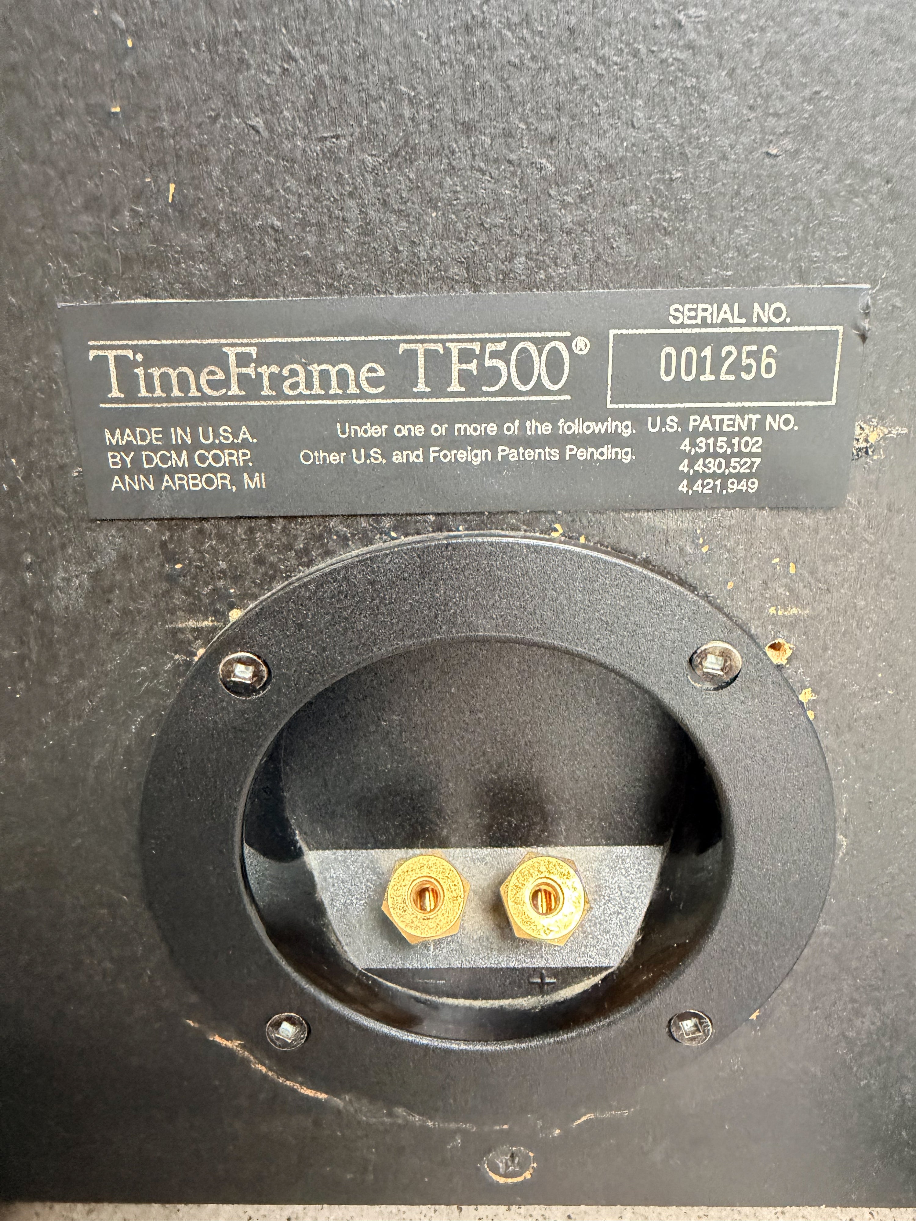 DCM TimeFrame TF500 _Floorstanding speakers