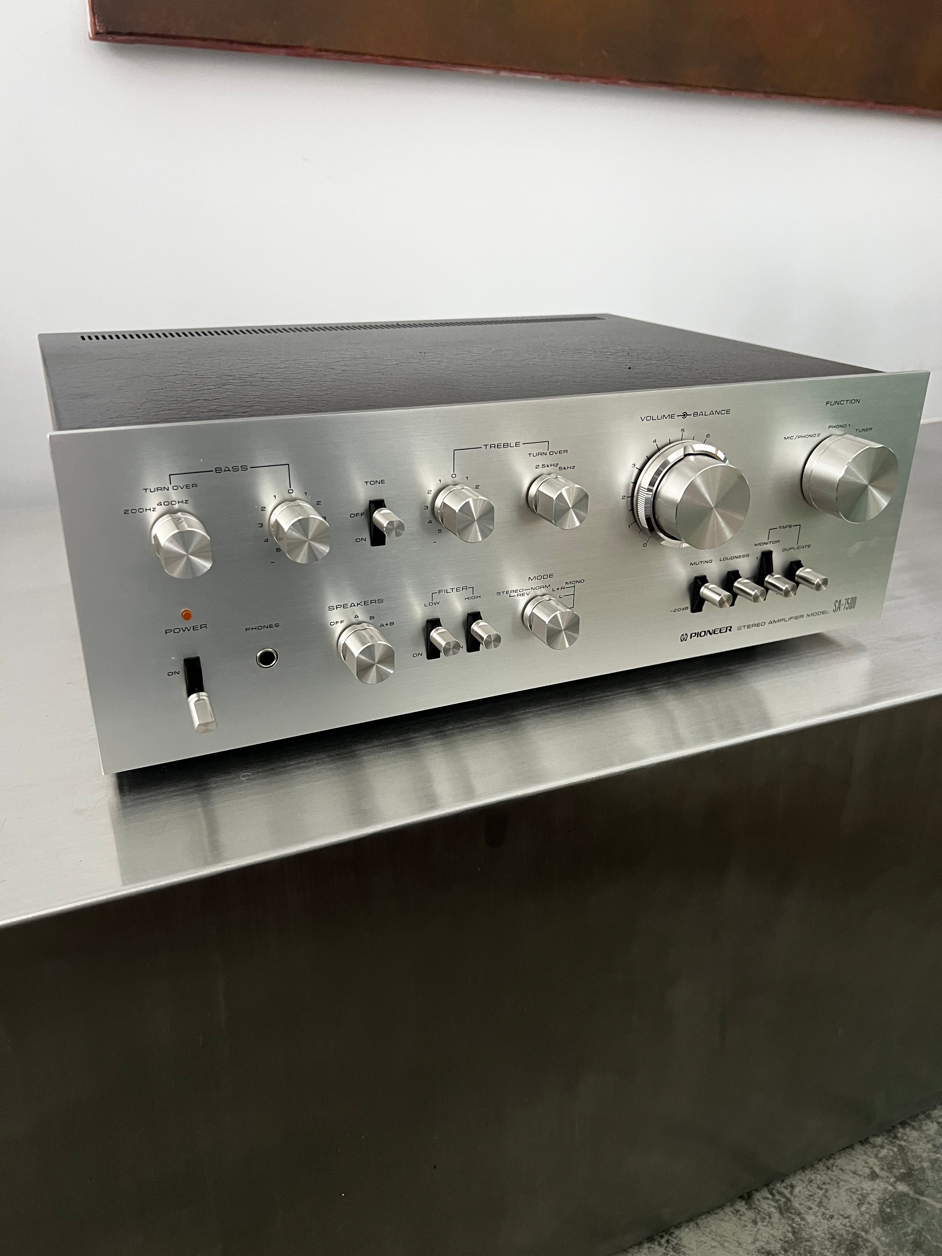 Pioneer SA-7500 _Amplificateur intégré