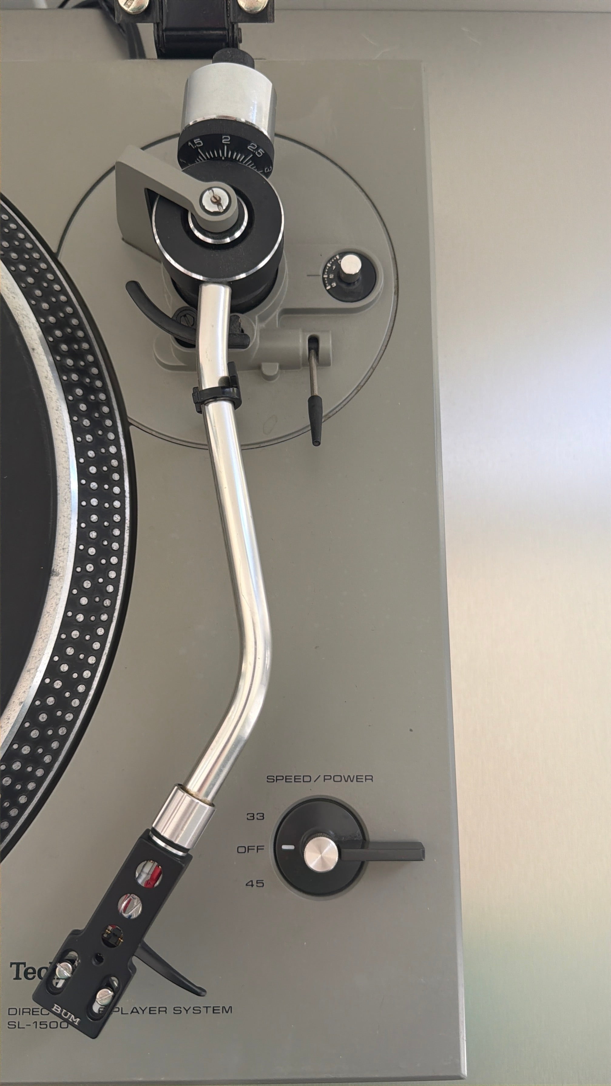 Technics SL-1500 _Direct drive turntable