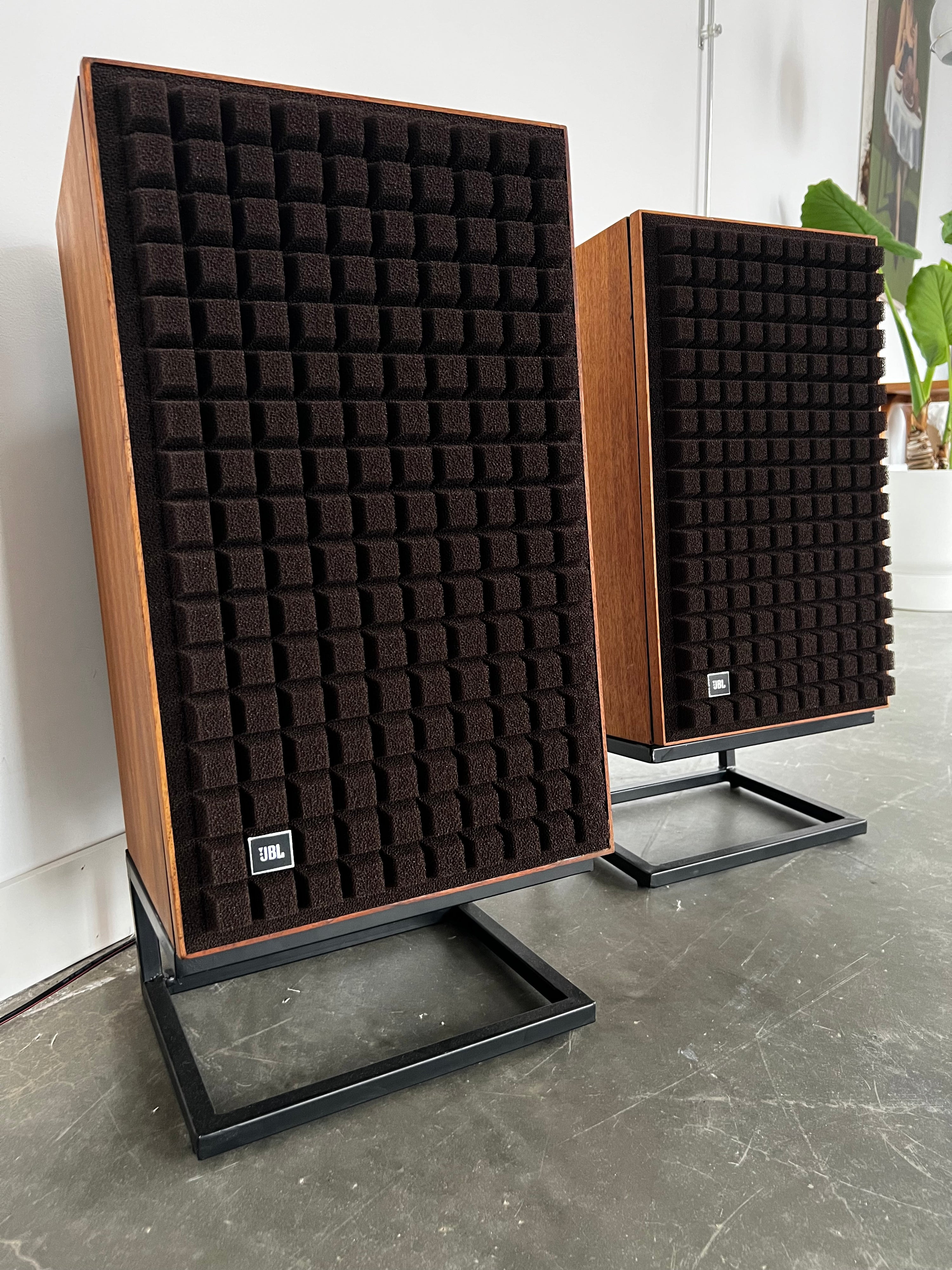 JBL L100 _Haut-Parleurs de plancher (grilles brunes)