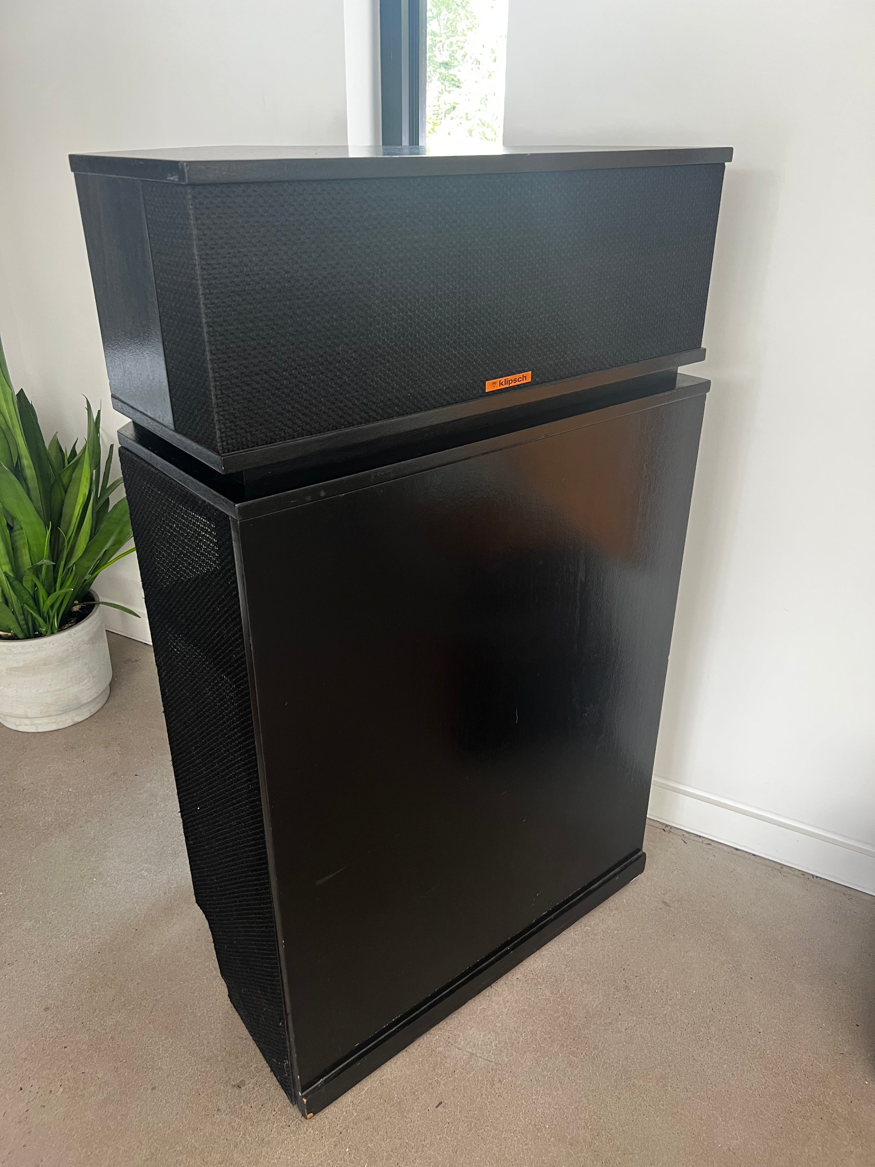 Klipsch Klipschorns - Haut-parleurs - Noir