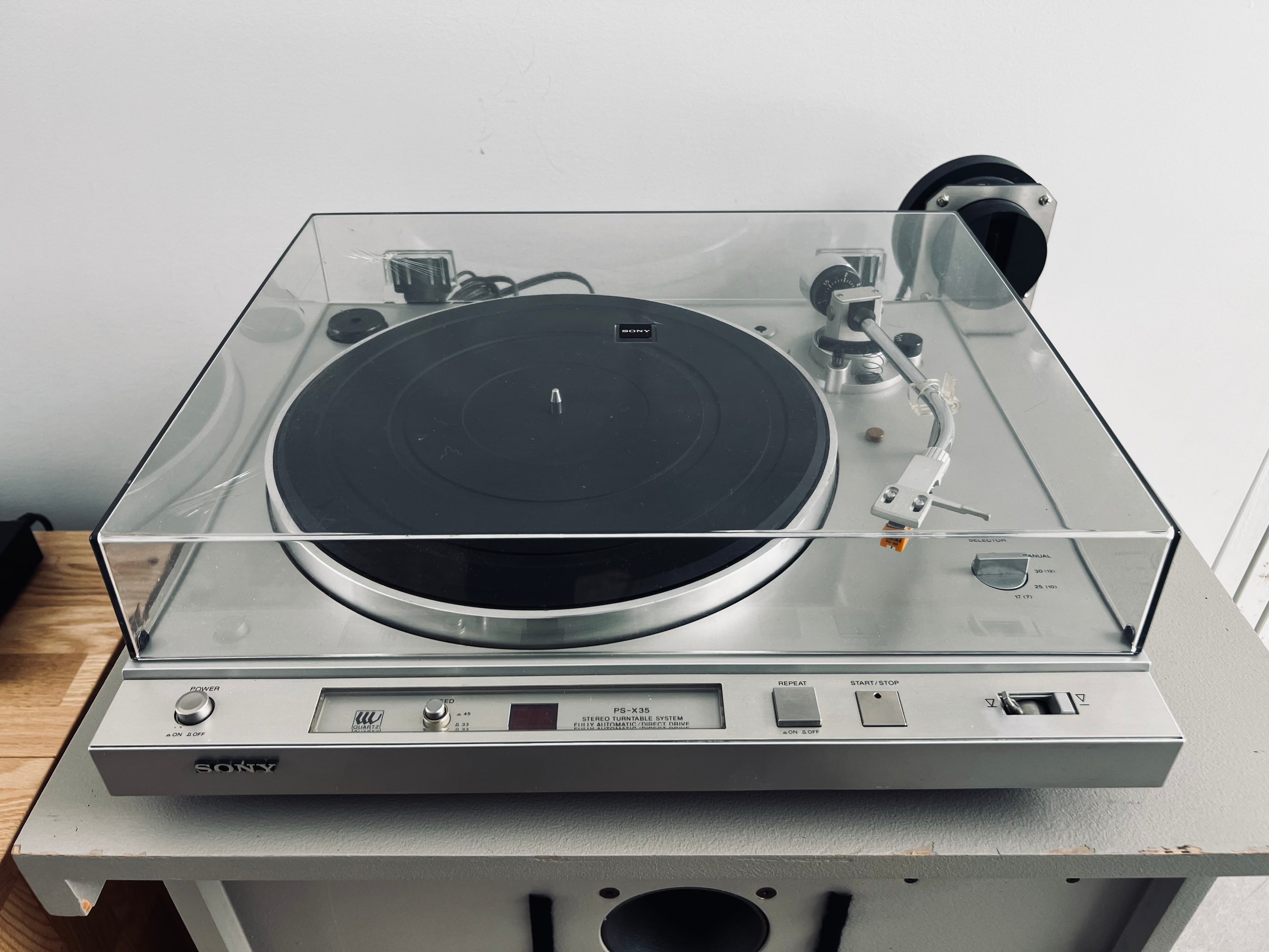 Sony PS-X35 _Table tournante à entraînement direct