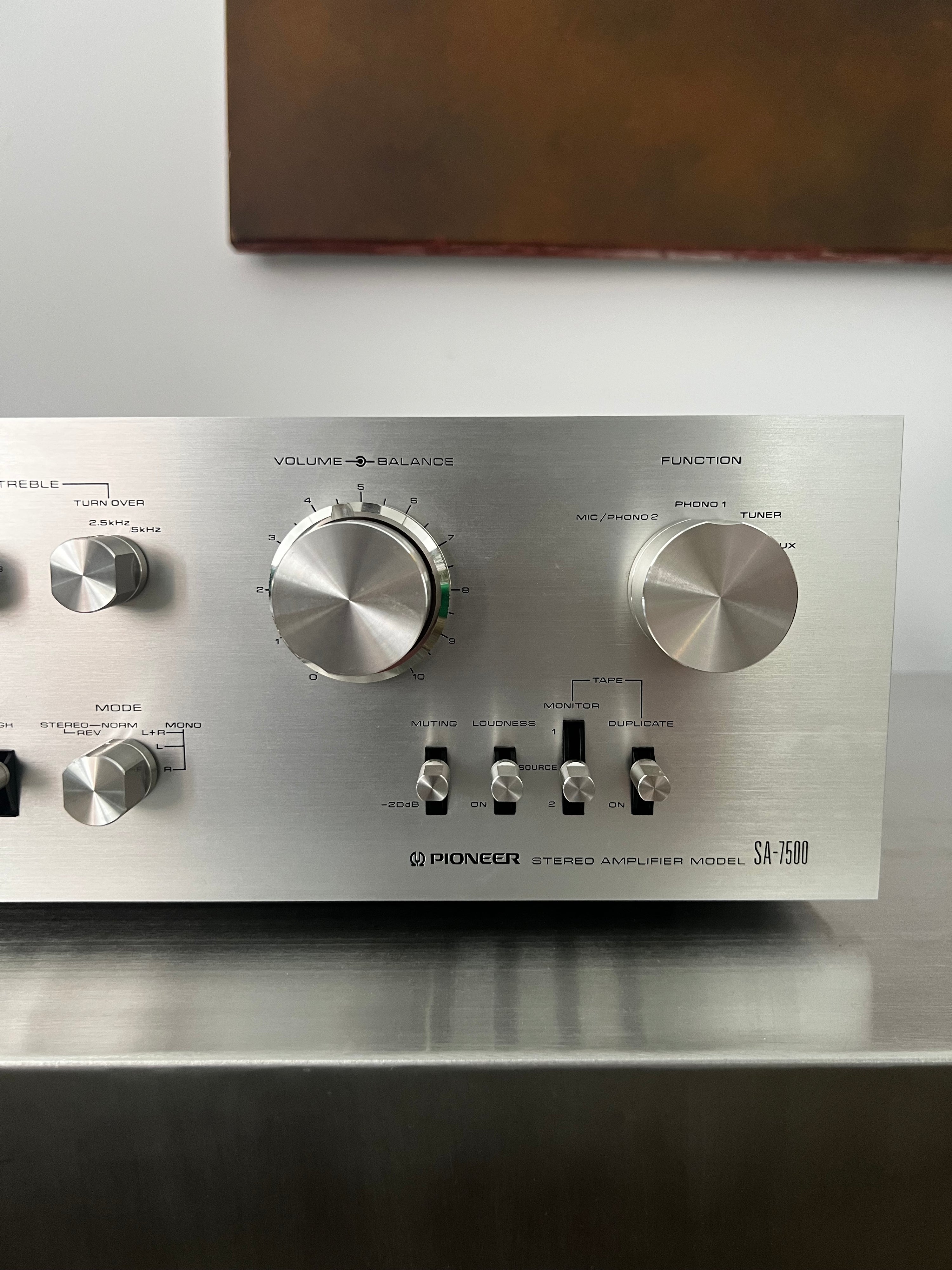 Pioneer SA-7500 _Amplificateur intégré