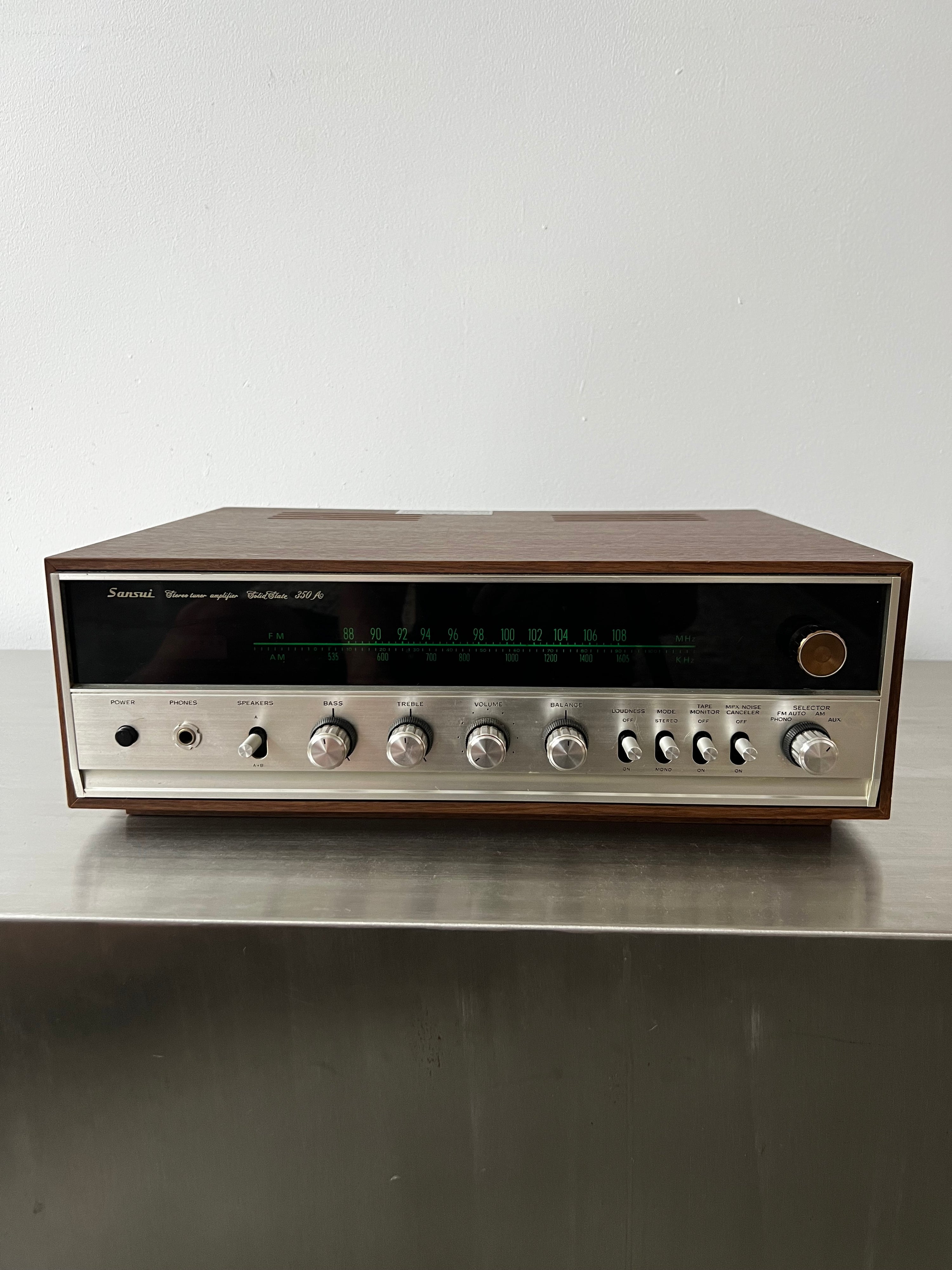 Sansui 350A _Amplificateur récepteur