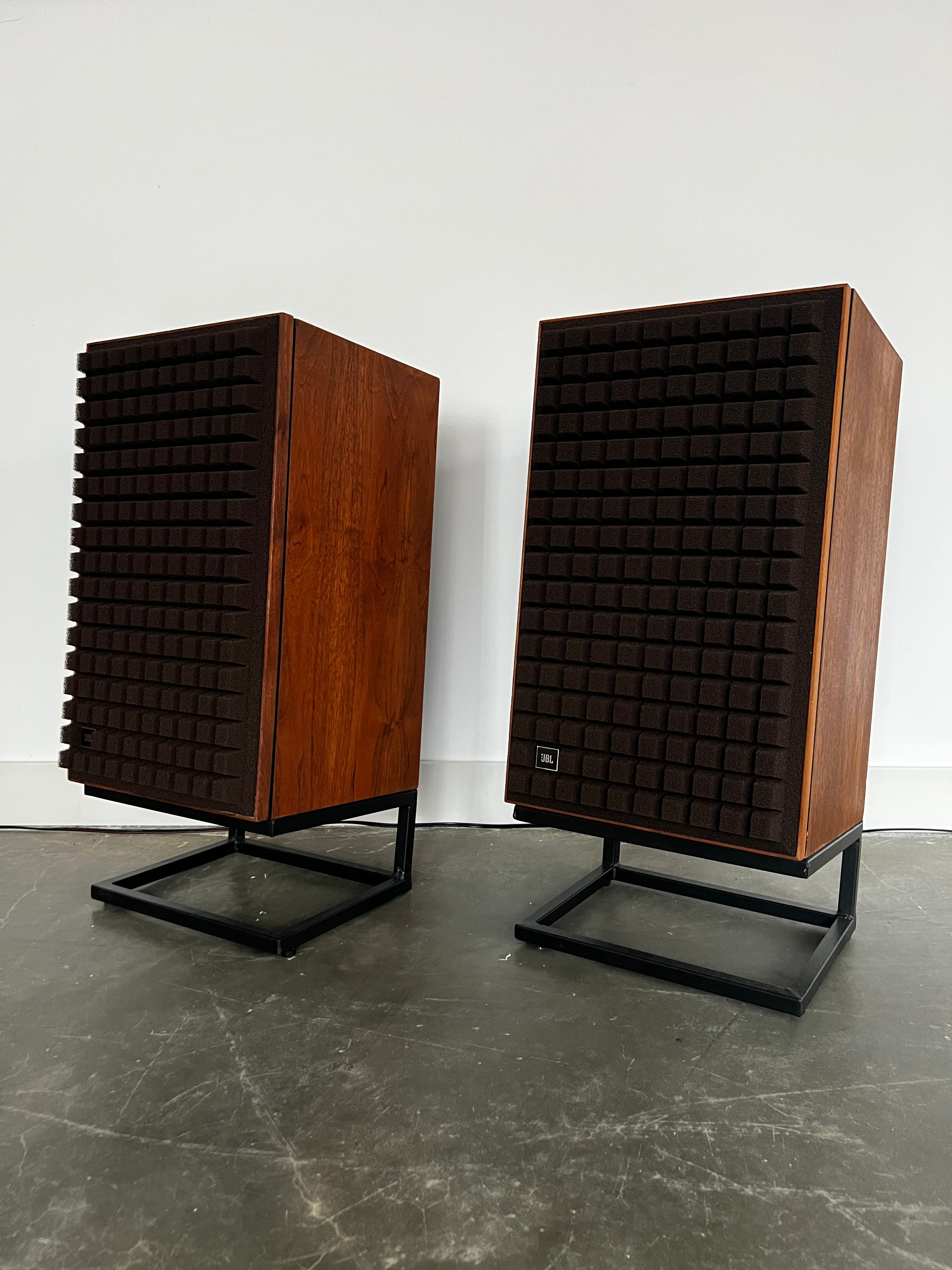 JBL L100 _Haut-Parleurs de plancher (grilles brunes)