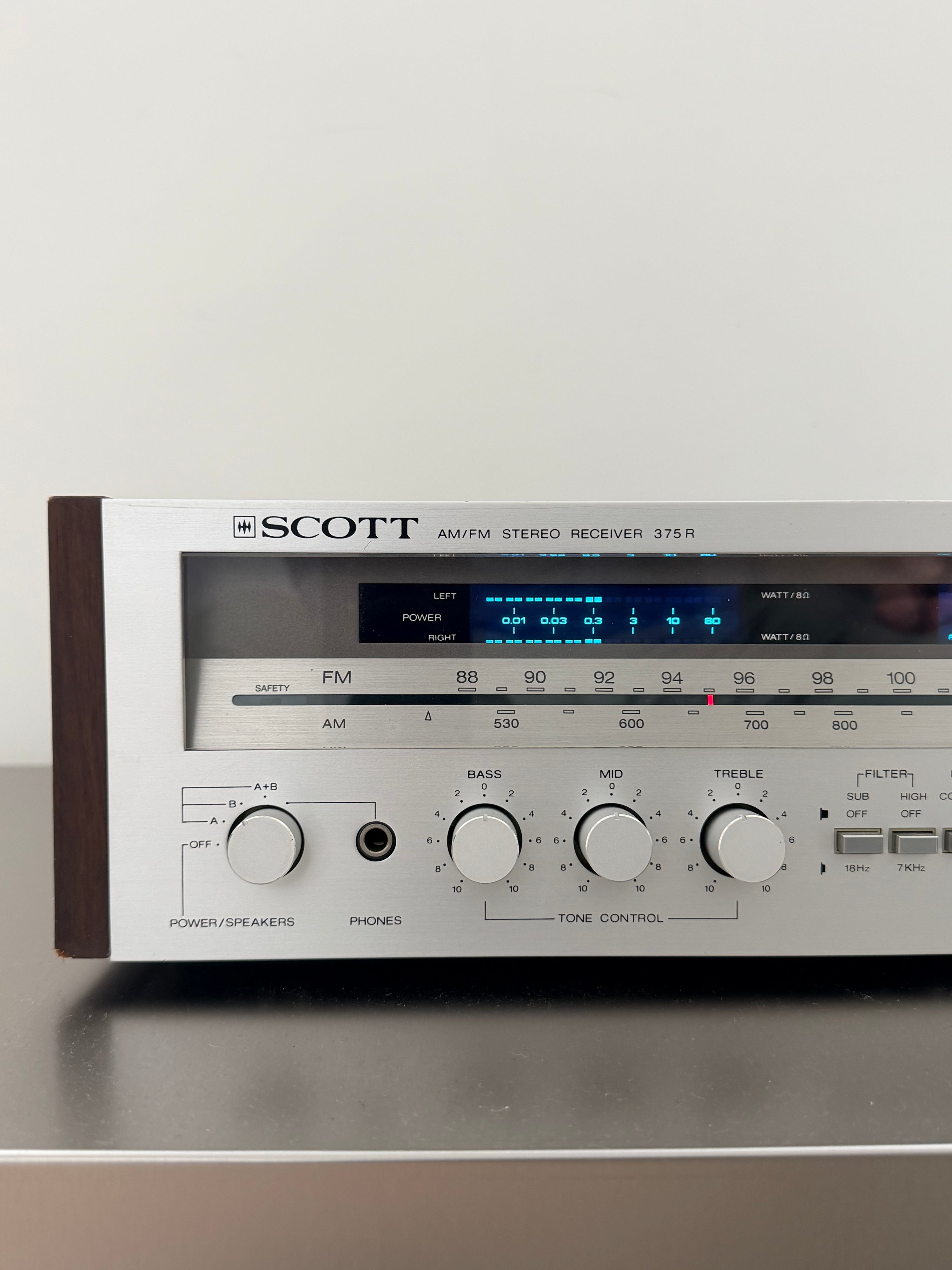 Scott 375R  _Receiver amplifier