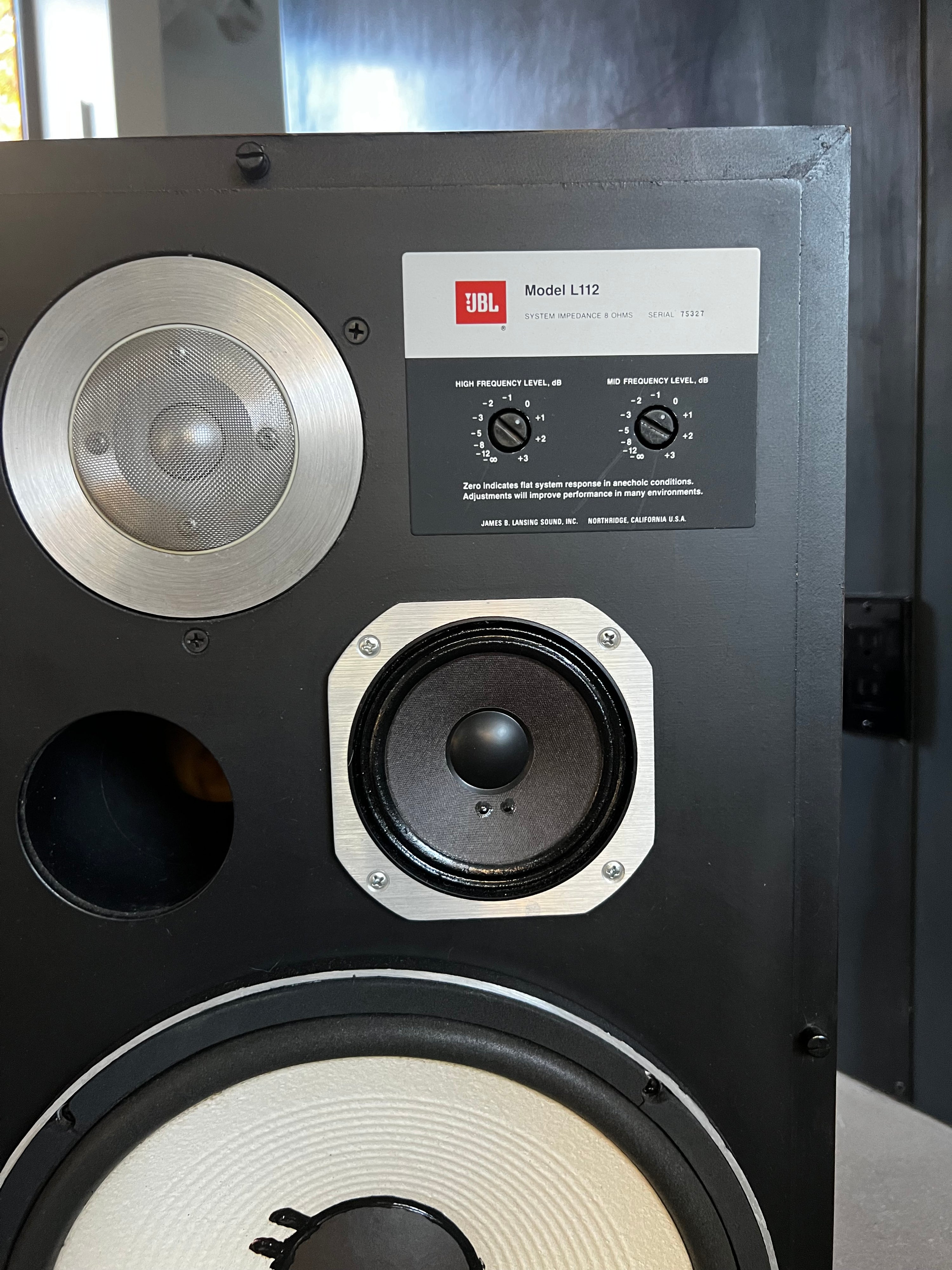 JBL L112 _Haut-Parleurs de plancher